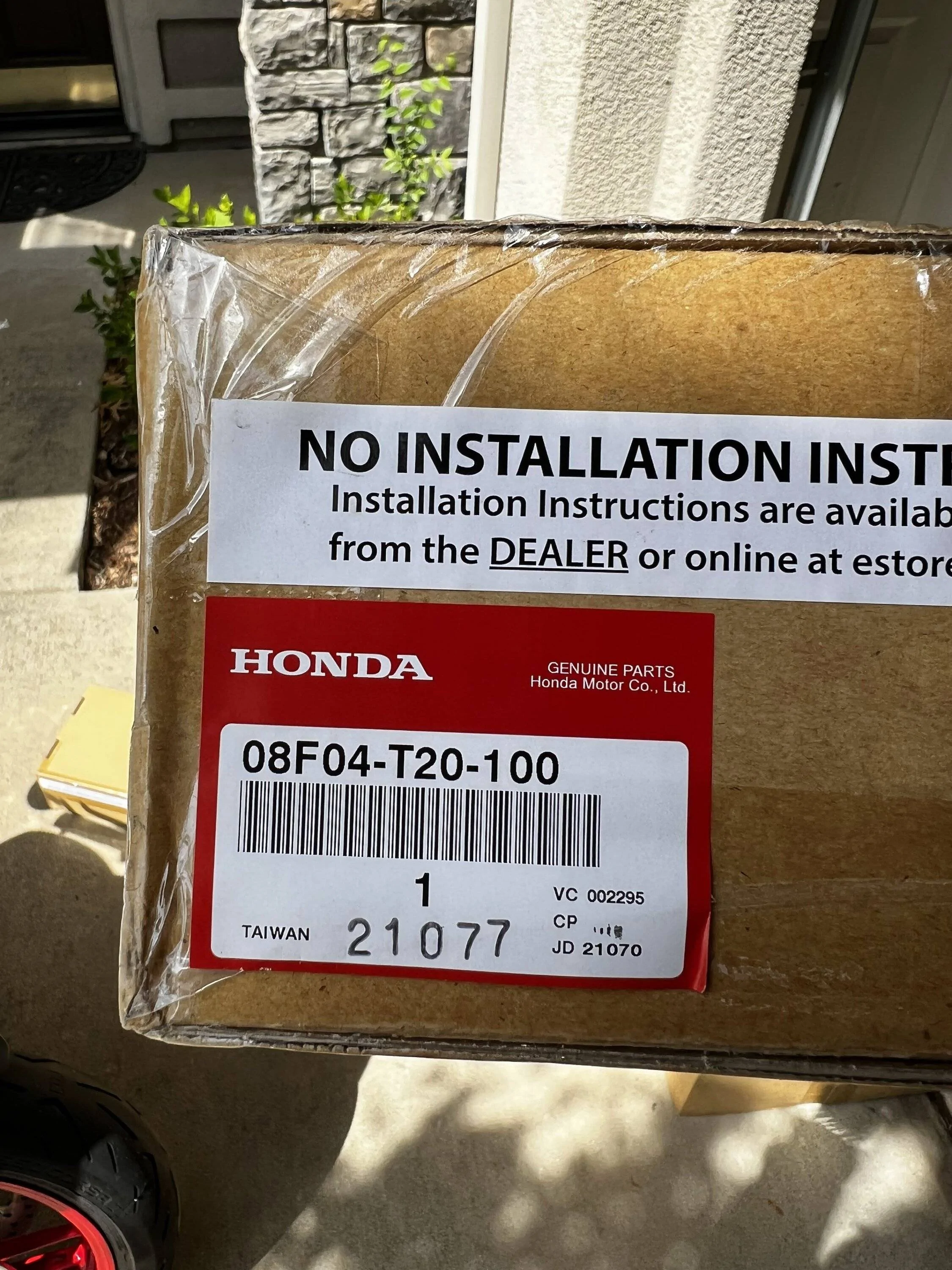 11th Gen Honda Civic New in box OEM Honda HPD Kit for 22 Civic IMG_3963