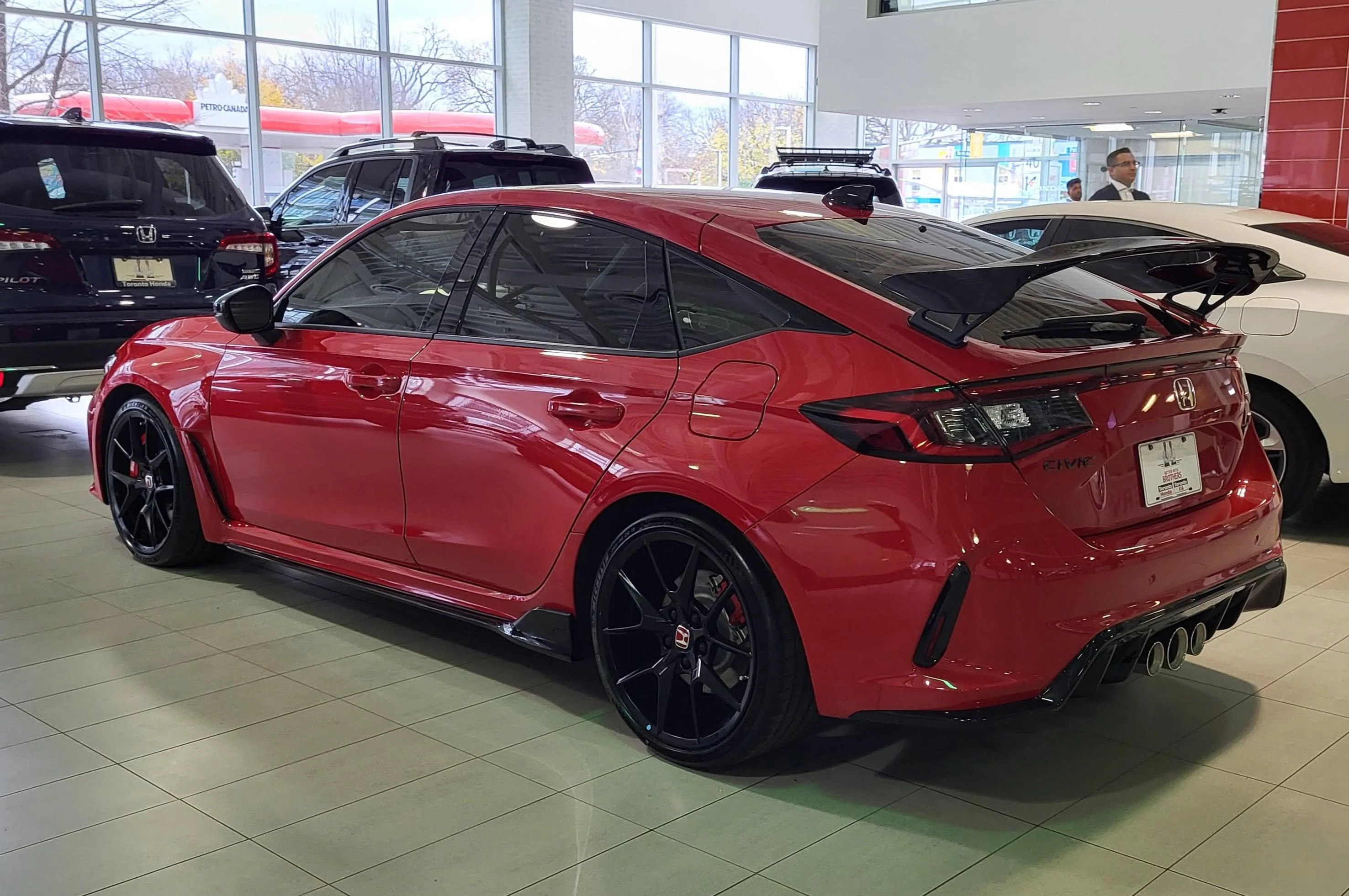 11th Gen Honda Civic Canadian dealer asked what colour Type R I want Type R
