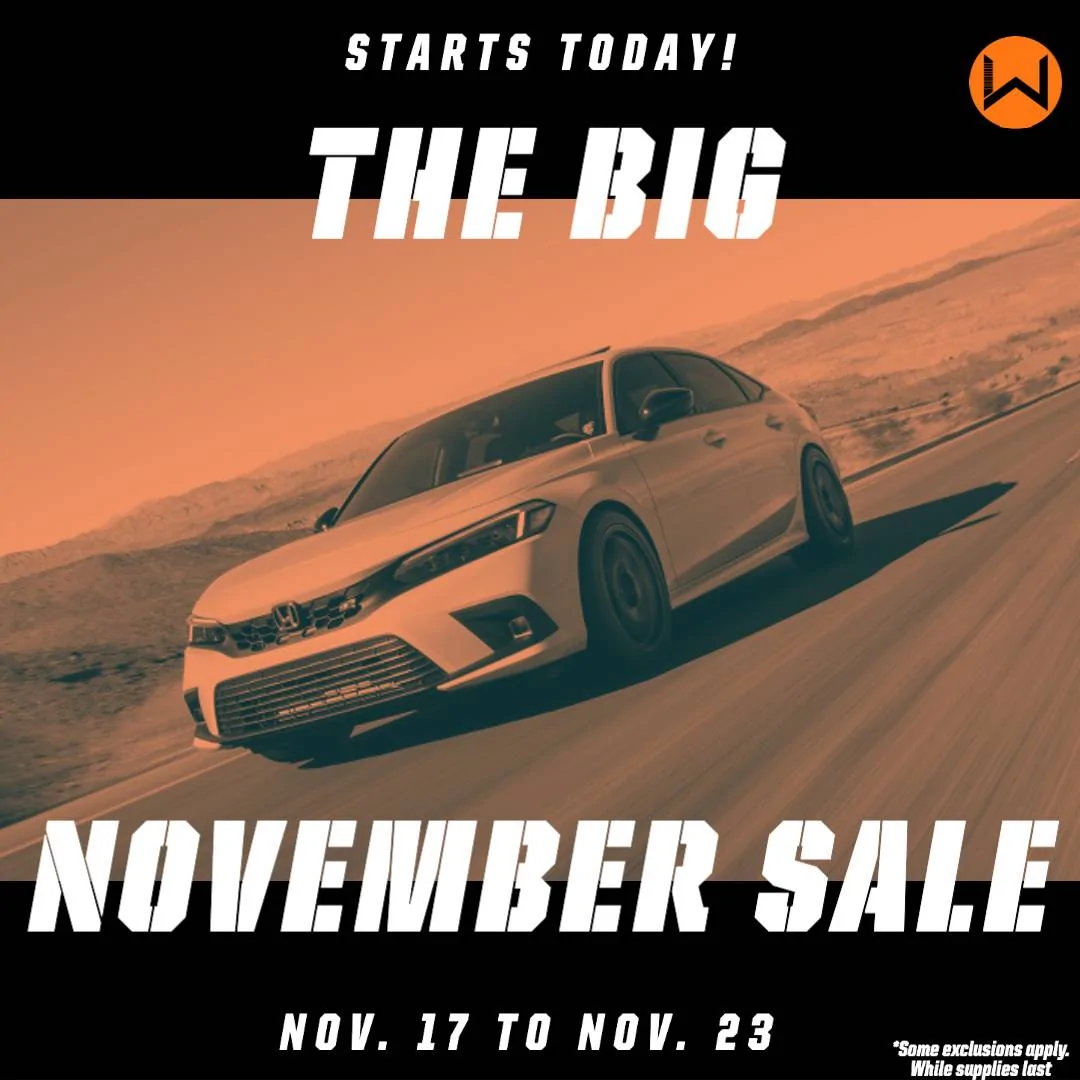 11th Gen Honda Civic ONCE A YEAR HOLIDAY SALE LIVE NOW ( 6 days only)!!! My project-2