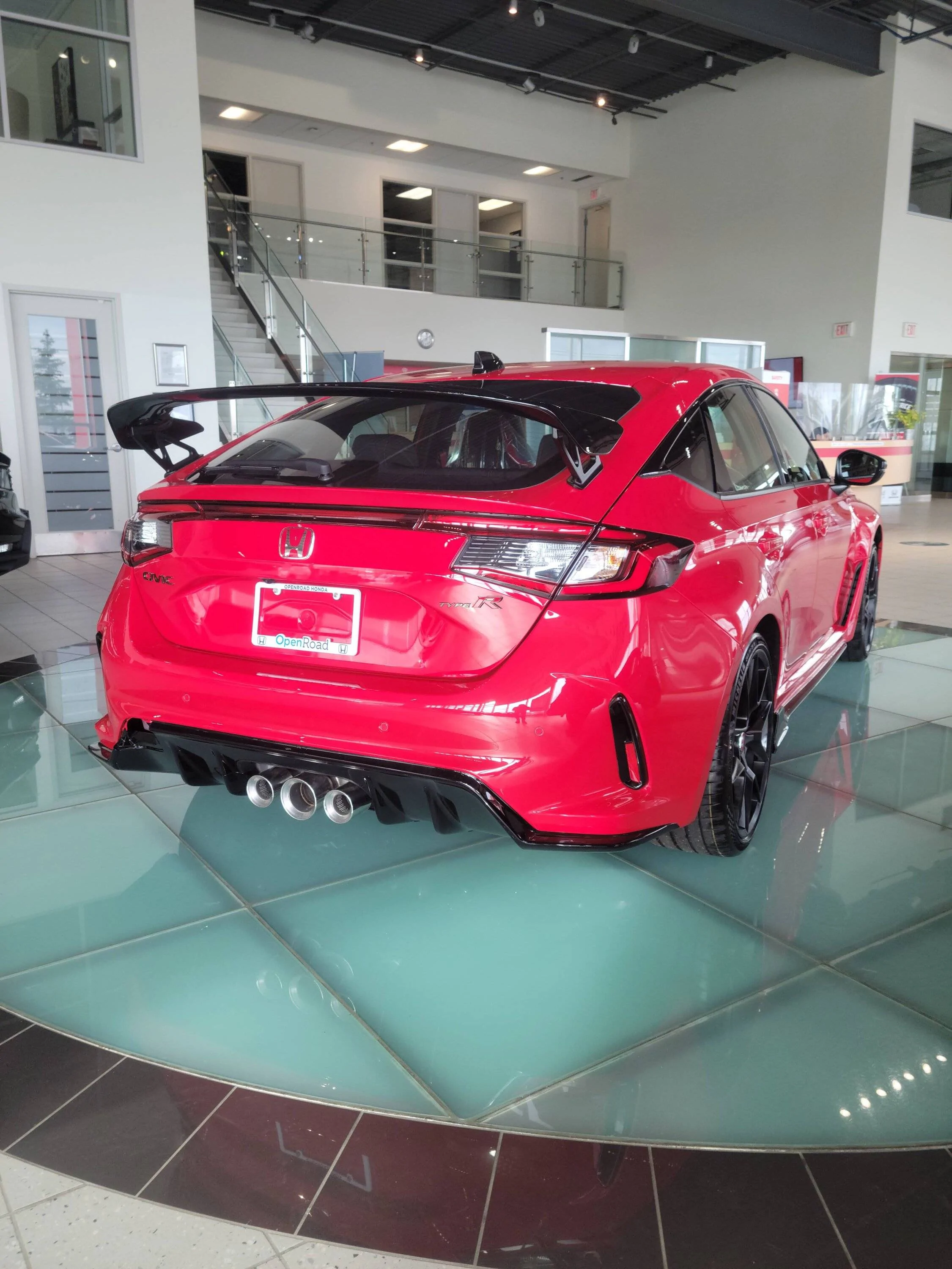 11th Gen Honda Civic Canadian dealer asked what colour Type R I want 20221118_122557