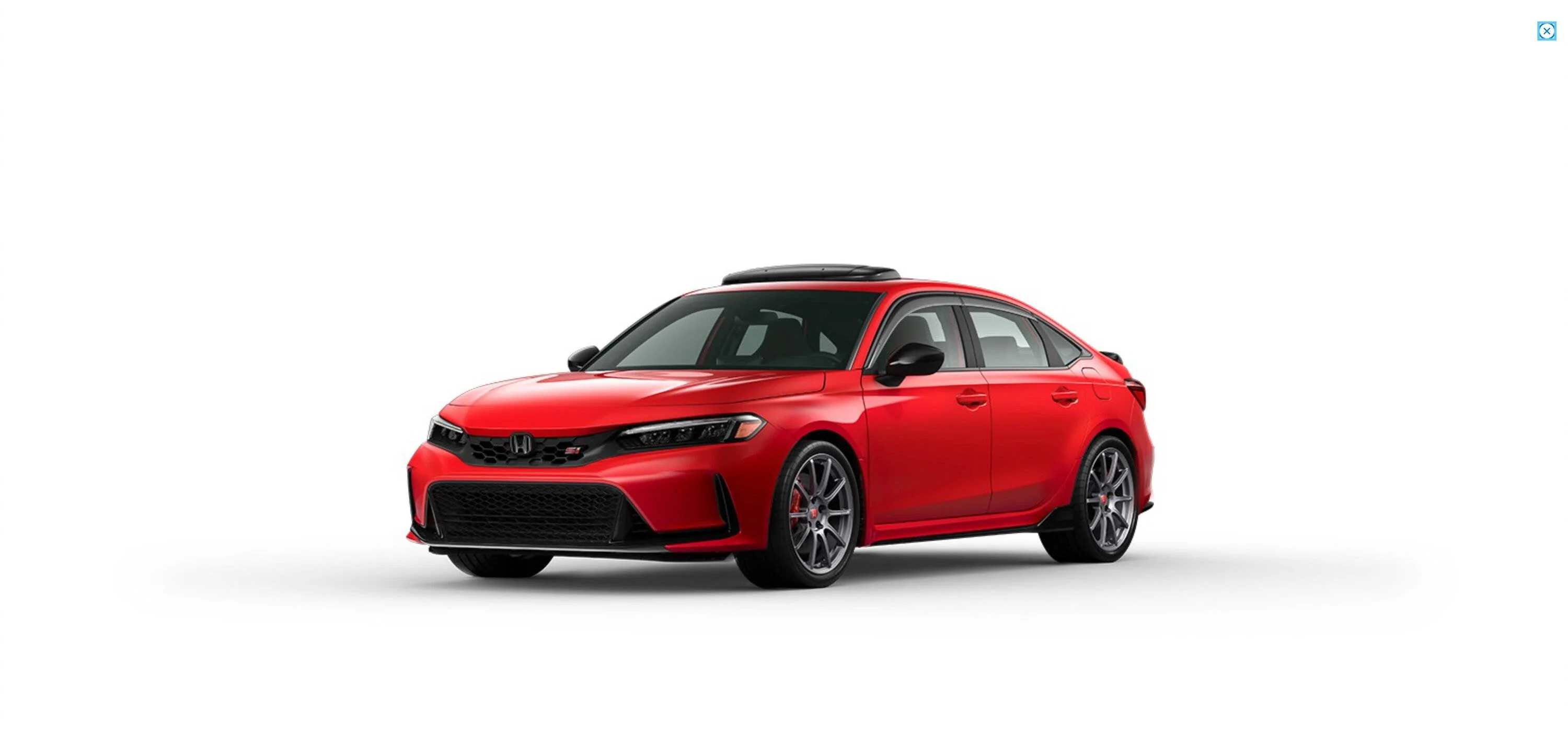 11th Gen Honda Civic Si with Type-R Front Bumper and Forged Wheels (photoshopped) si-r