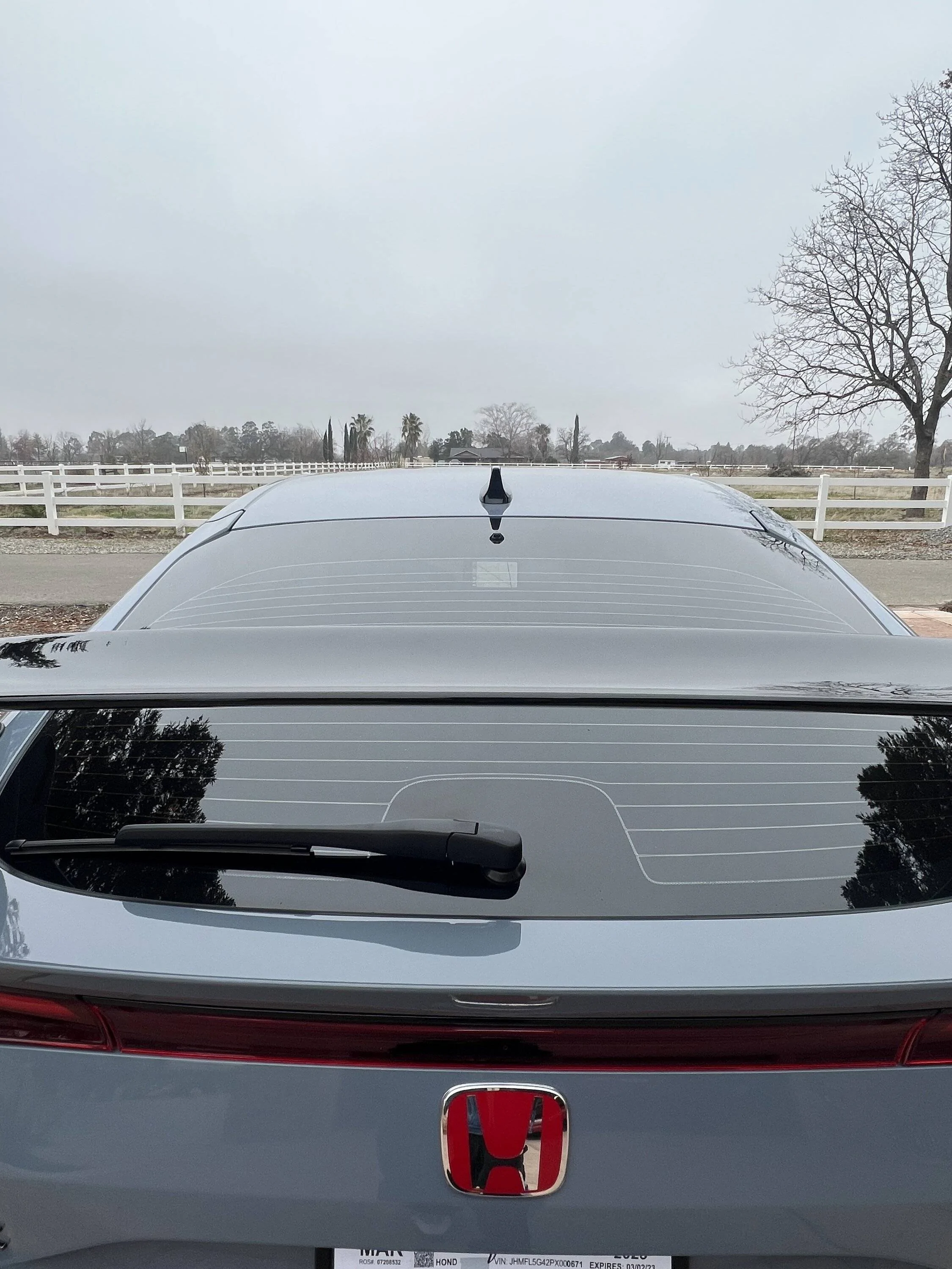 11th Gen Honda Civic Show your % of tint on your FL5 48A8957D-232A-448C-A6AF-014D89DB249F