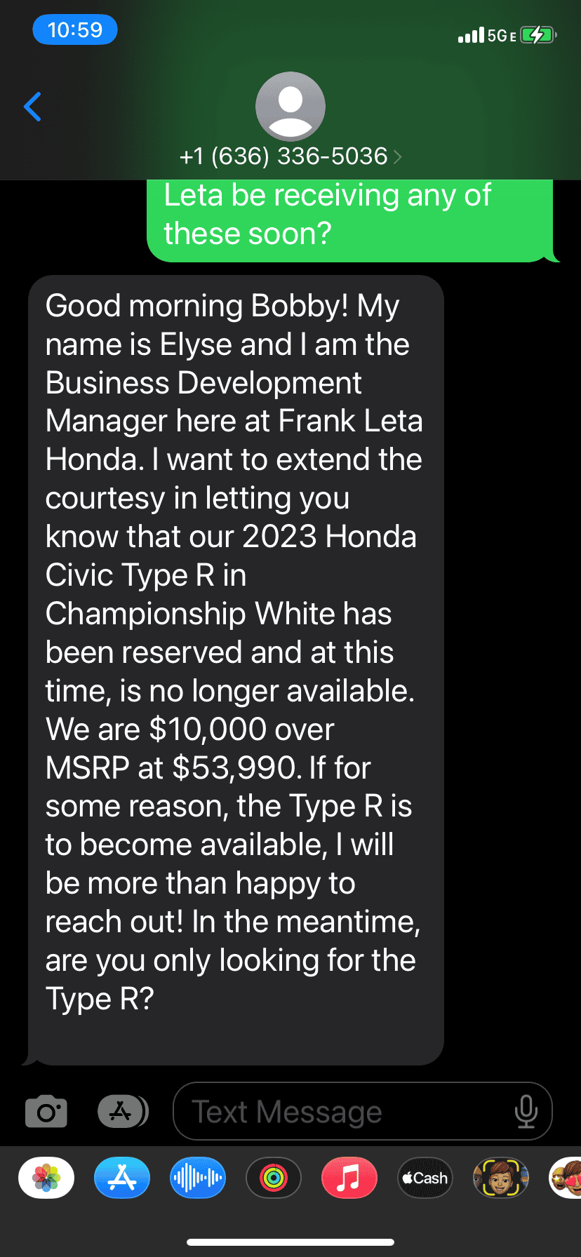11th Gen Honda Civic ** Extra Allocation - 2023 CTR - Extra Allocation ** D4AFE307-5ACE-4CF4-B9EB-274BD76245CE