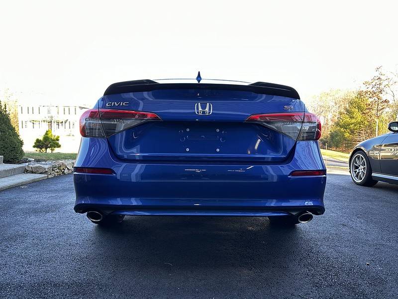 11th Gen Honda Civic '23 Aegean Blue Si Introduction 52596645131_c4eb75631c_c