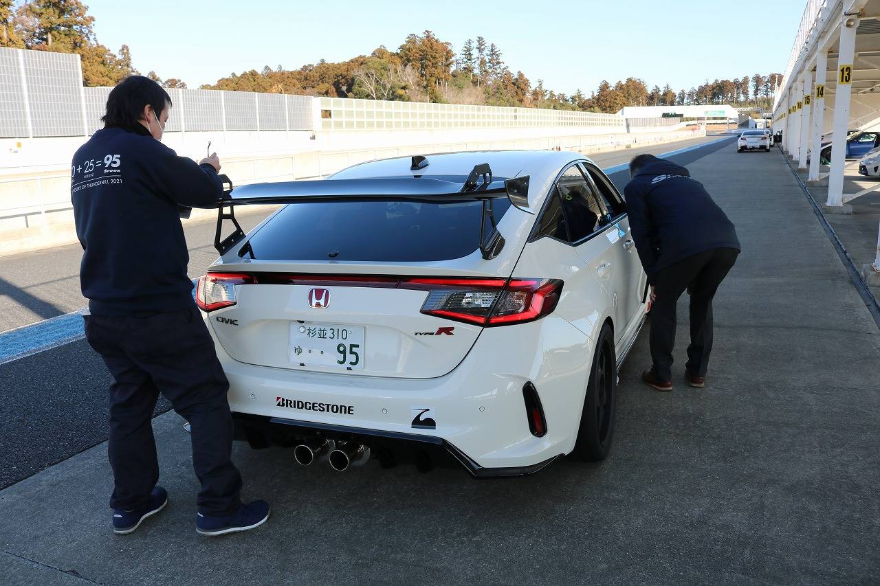 11th Gen Honda Civic Spoon continues testing FL5 for products development 326920920_1307853446426806_2770610115824012361_n