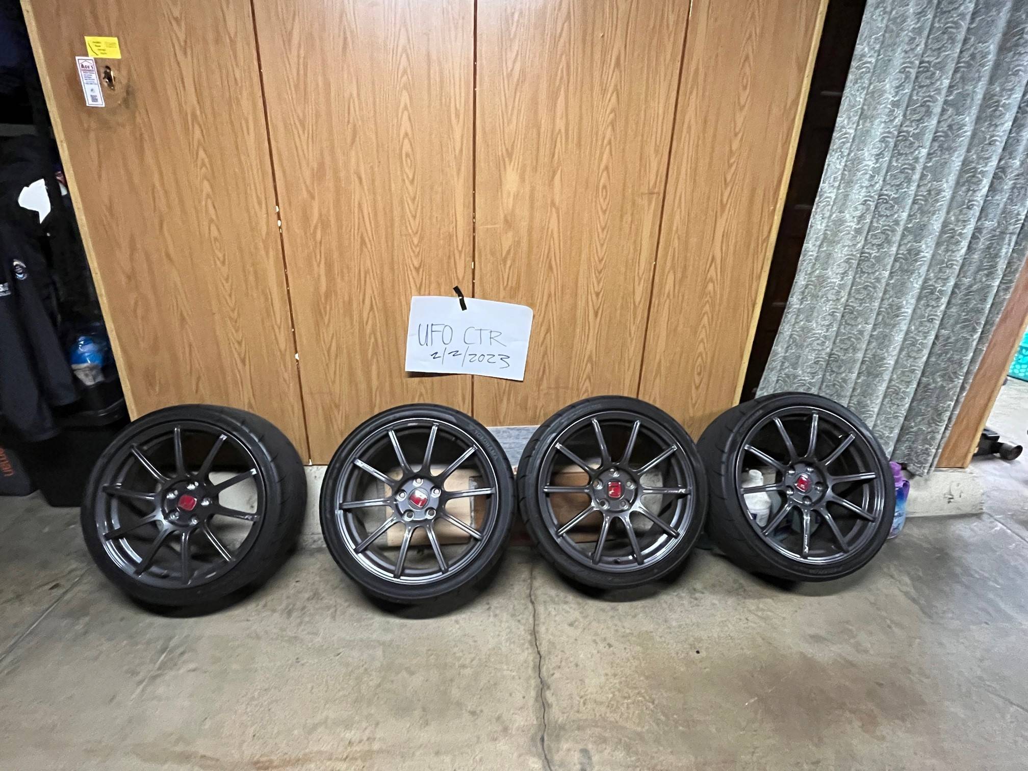 11th Gen Honda Civic SOLD - CA - Forged Honda Accessory Wheels with Yokohama AD08 - $3,000 obo wheels front ufo