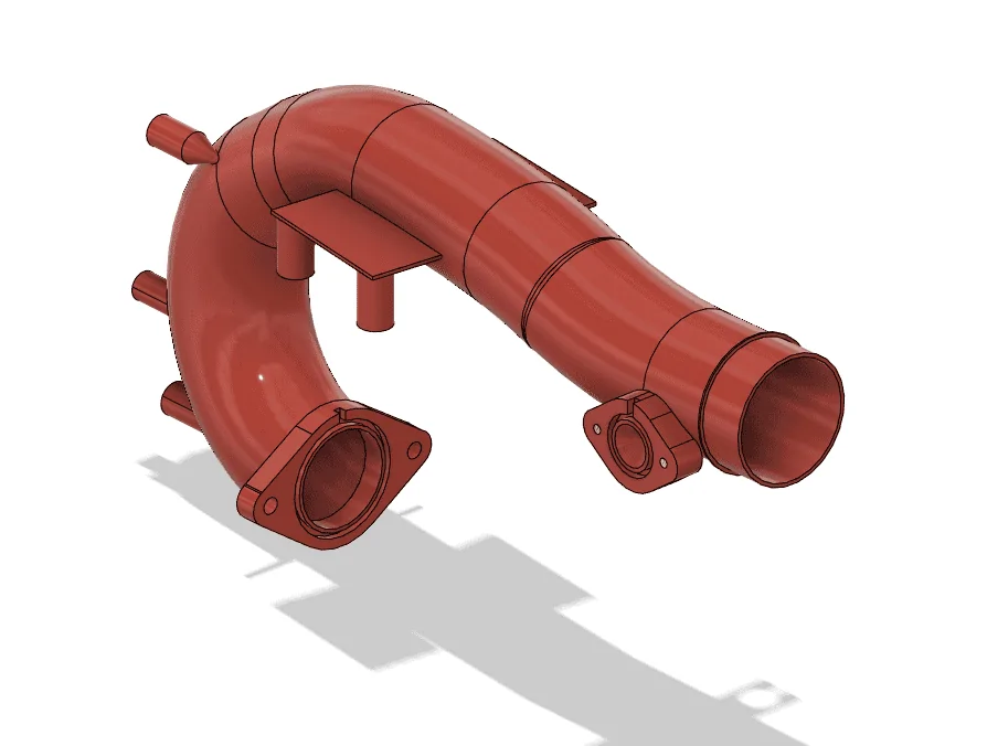11th Gen Honda Civic Performance Turbo Inlet Pipe - 27WON 1675971853607