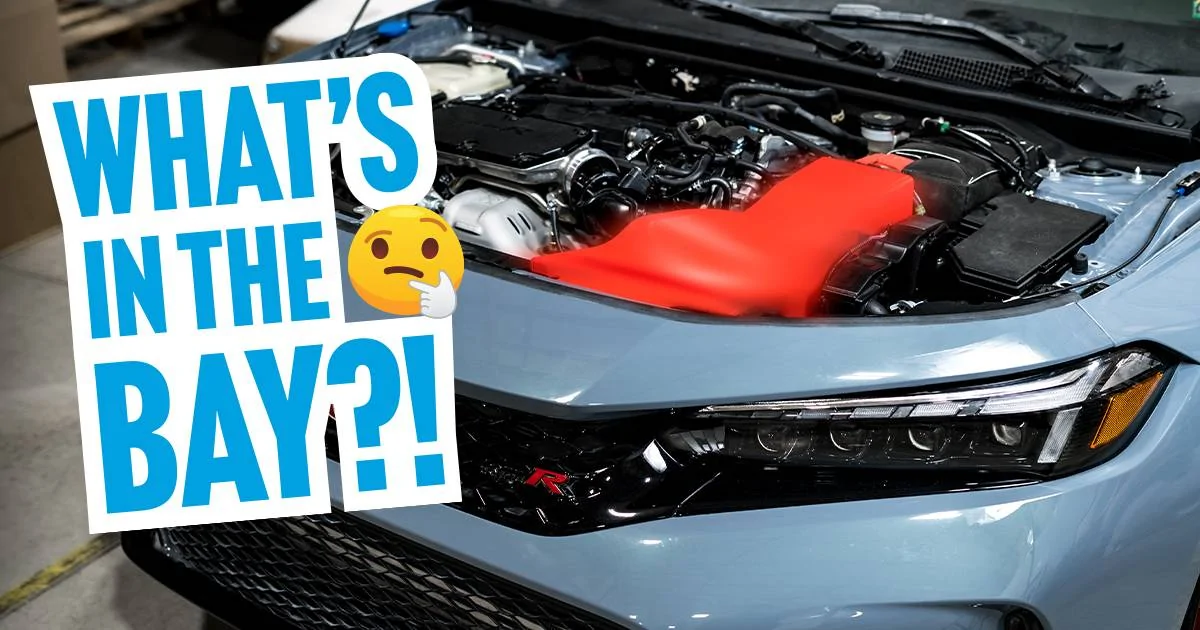 11th Gen Honda Civic PRL Motorsports 2023+ Honda Civic Type-R FL5 High Volume Intake System Product Development FL5-WhatsInTheBay_FB_1200x630