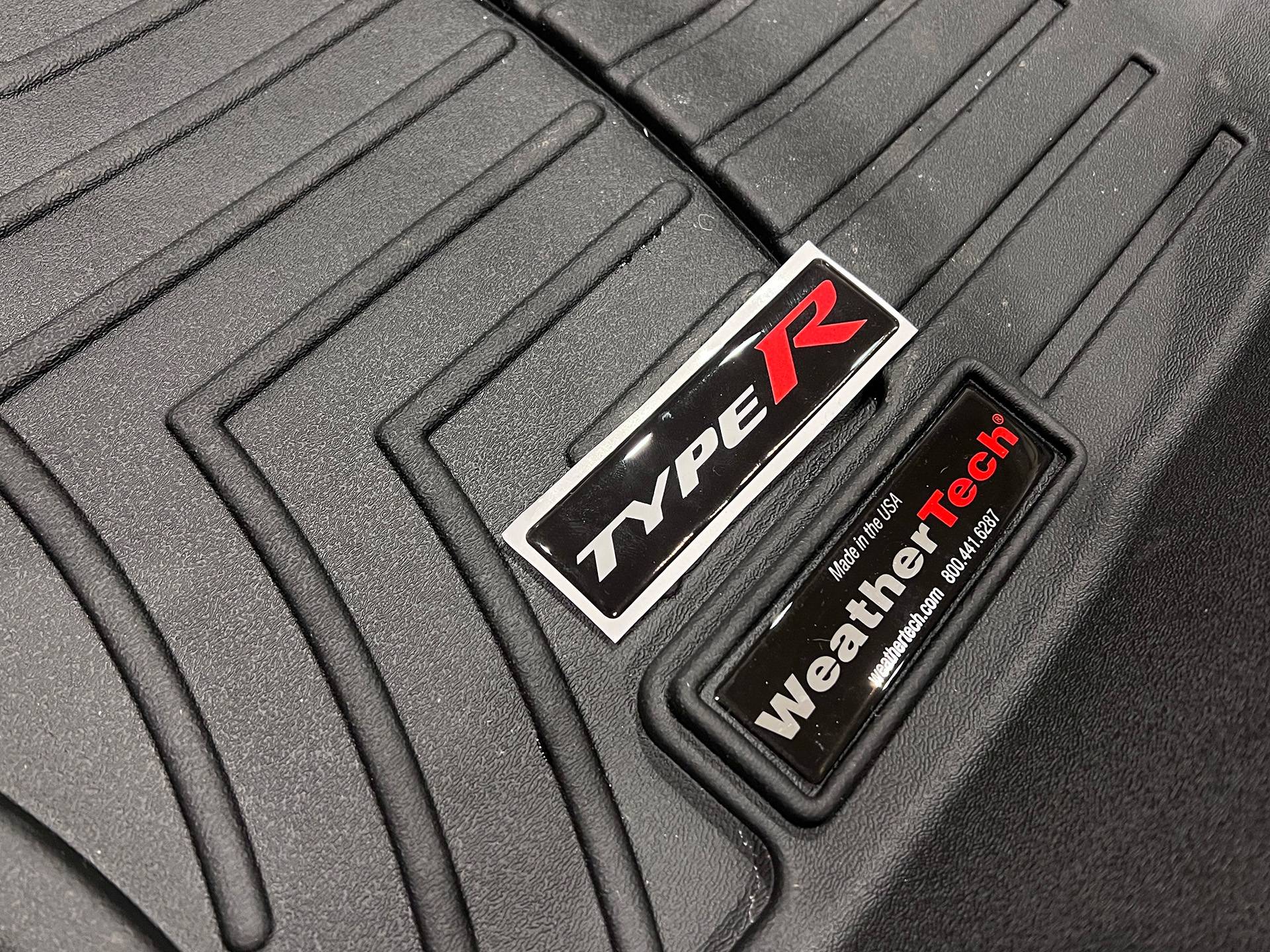 11th Gen Honda Civic Custom DIY WeatherTech Type R Floor Mats PASS-TYPE-R-MAT