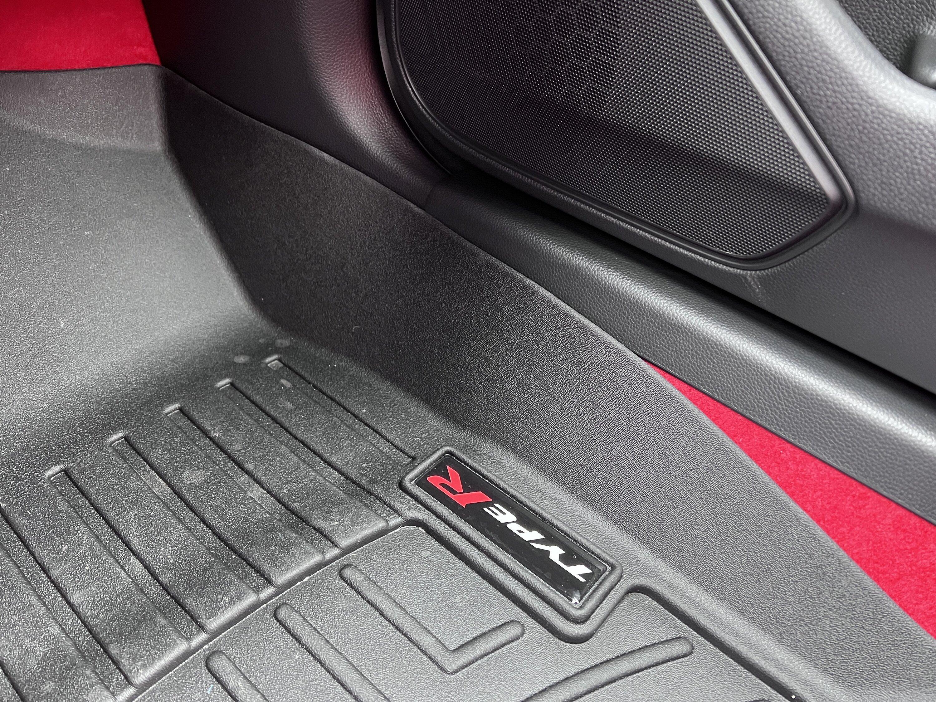 11th Gen Honda Civic Custom DIY WeatherTech Type R Floor Mats SIDE-ALIGNMENT-FLOOR-MAT
