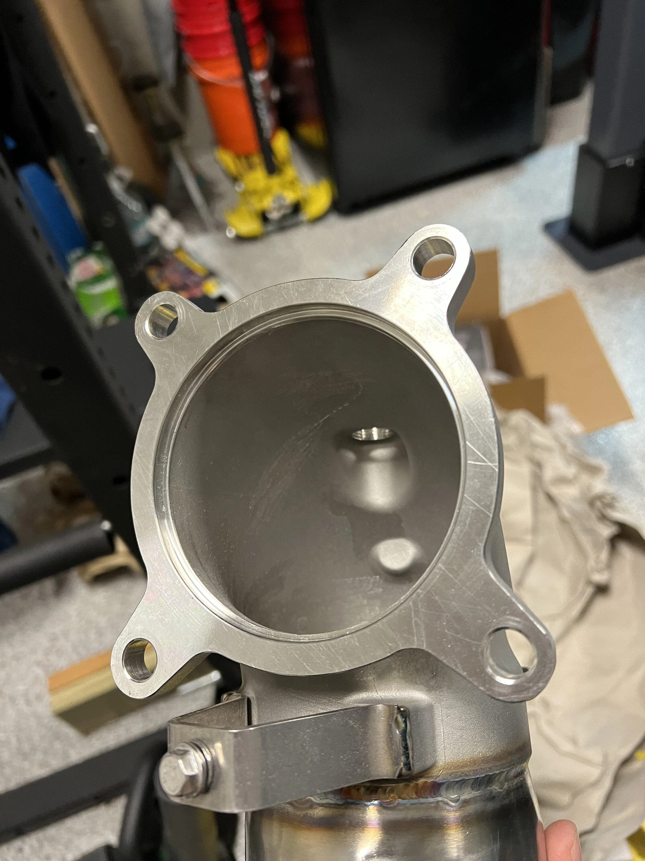 11th Gen Honda Civic Mid Resonator Delete. Plus 27won Down pipe. 47392332-CE5C-4A53-A779-7B914C3332A8