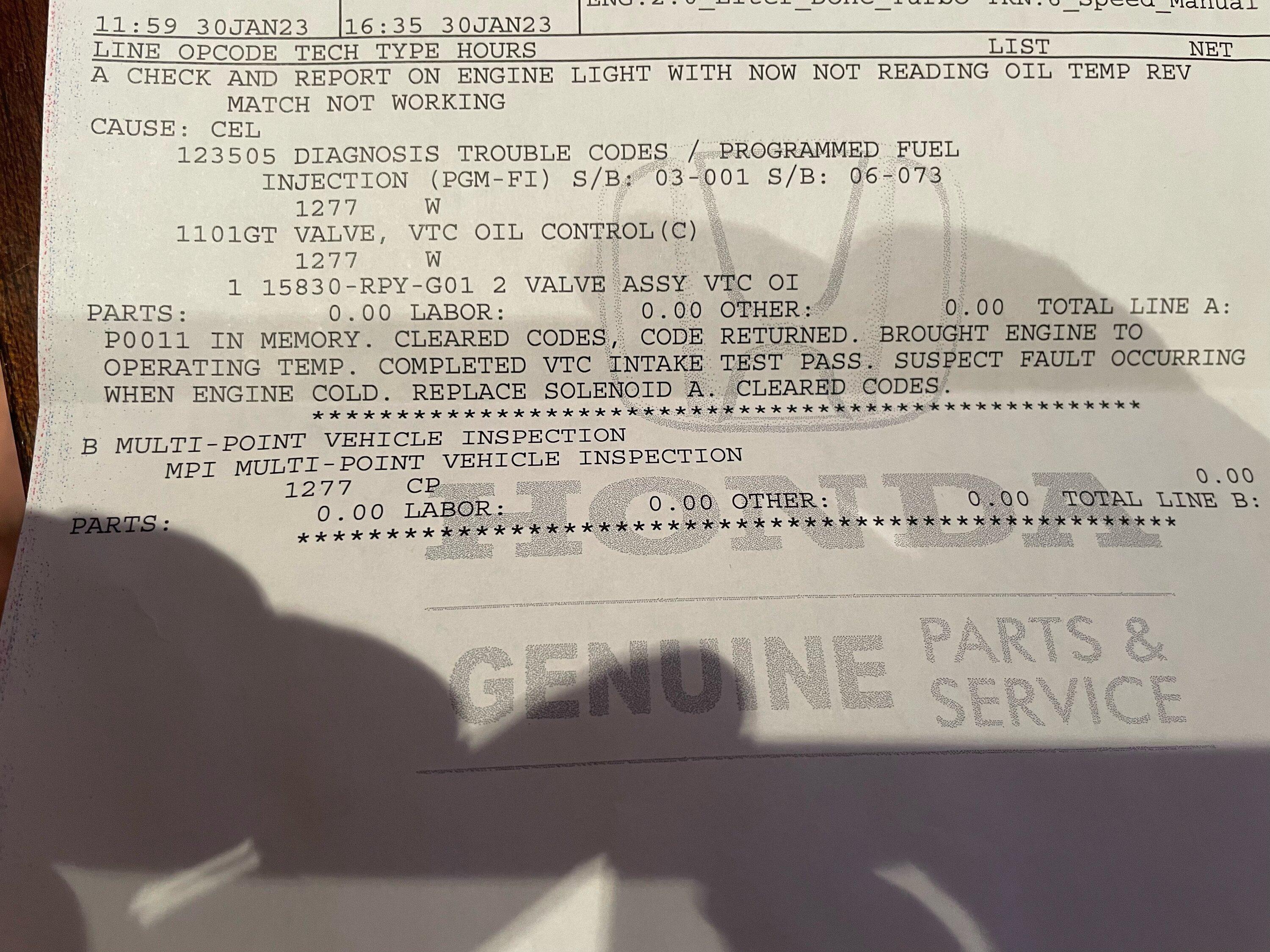 11th Gen Honda Civic FL5 Emission and Rev-matching System Problem (P0011) 43C90398-732F-4DF7-BEE8-ED92CD49B30C