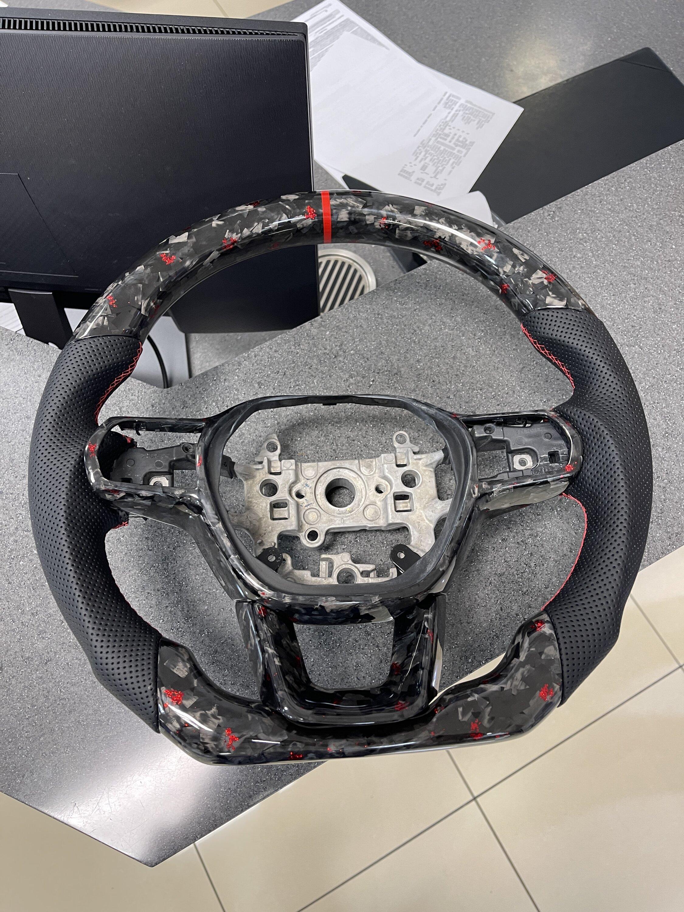 11th Gen Honda Civic Forged Carbon 11th Gen Steering wheel F.S. 888F5A99-DC21-4943-BCF7-9ED5C49025BC