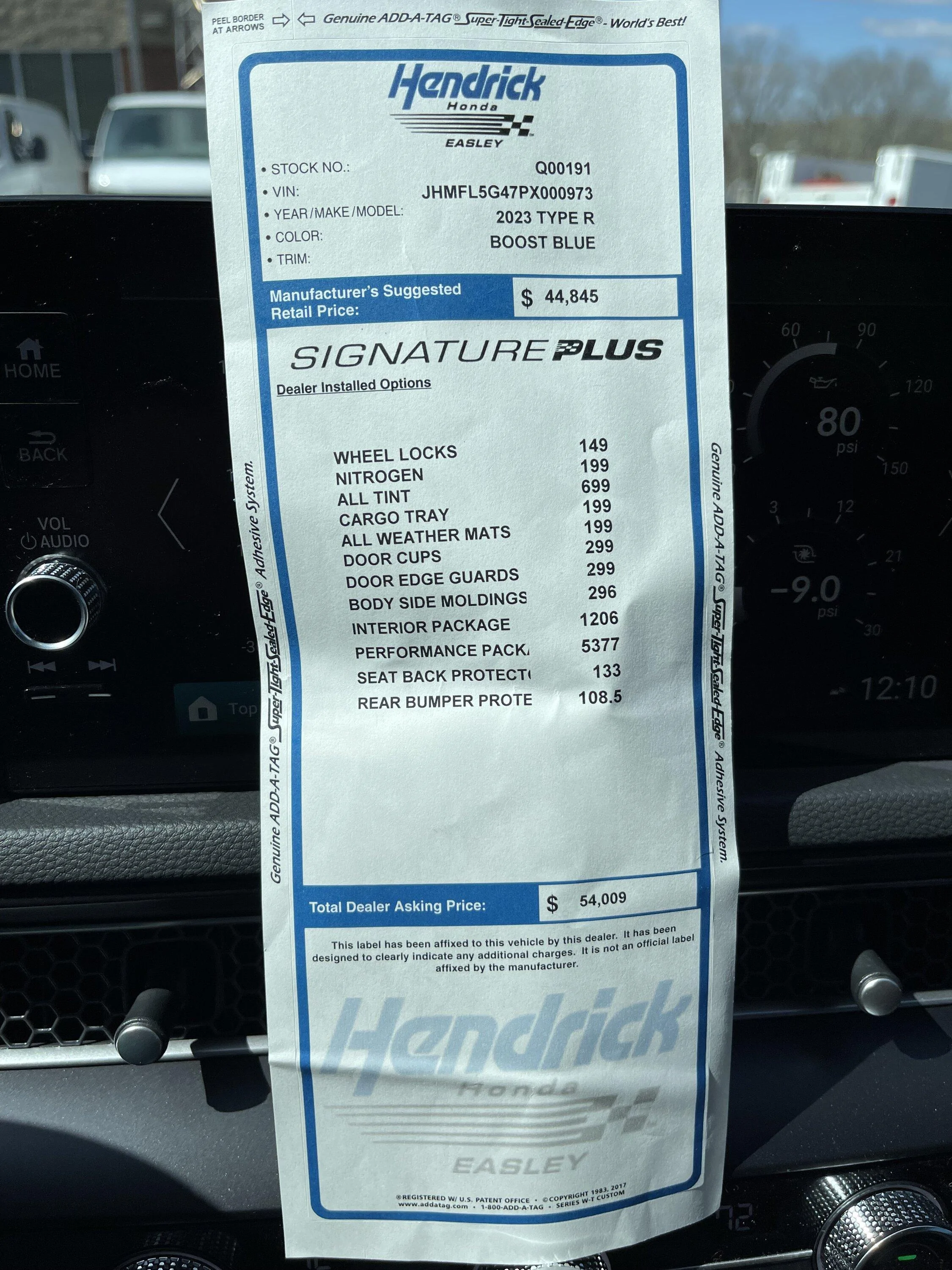 11th Gen Honda Civic What did you pay for your FL5? IMG_3668