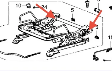 11th Gen Honda Civic Recall: 2023 Civic Type R (FL5) Driver's Seat Cushion Frame Stop Sale (TSB Service Bulletin 23-030) BE840602-6D51-4C05-8840-EDDF0949AB86