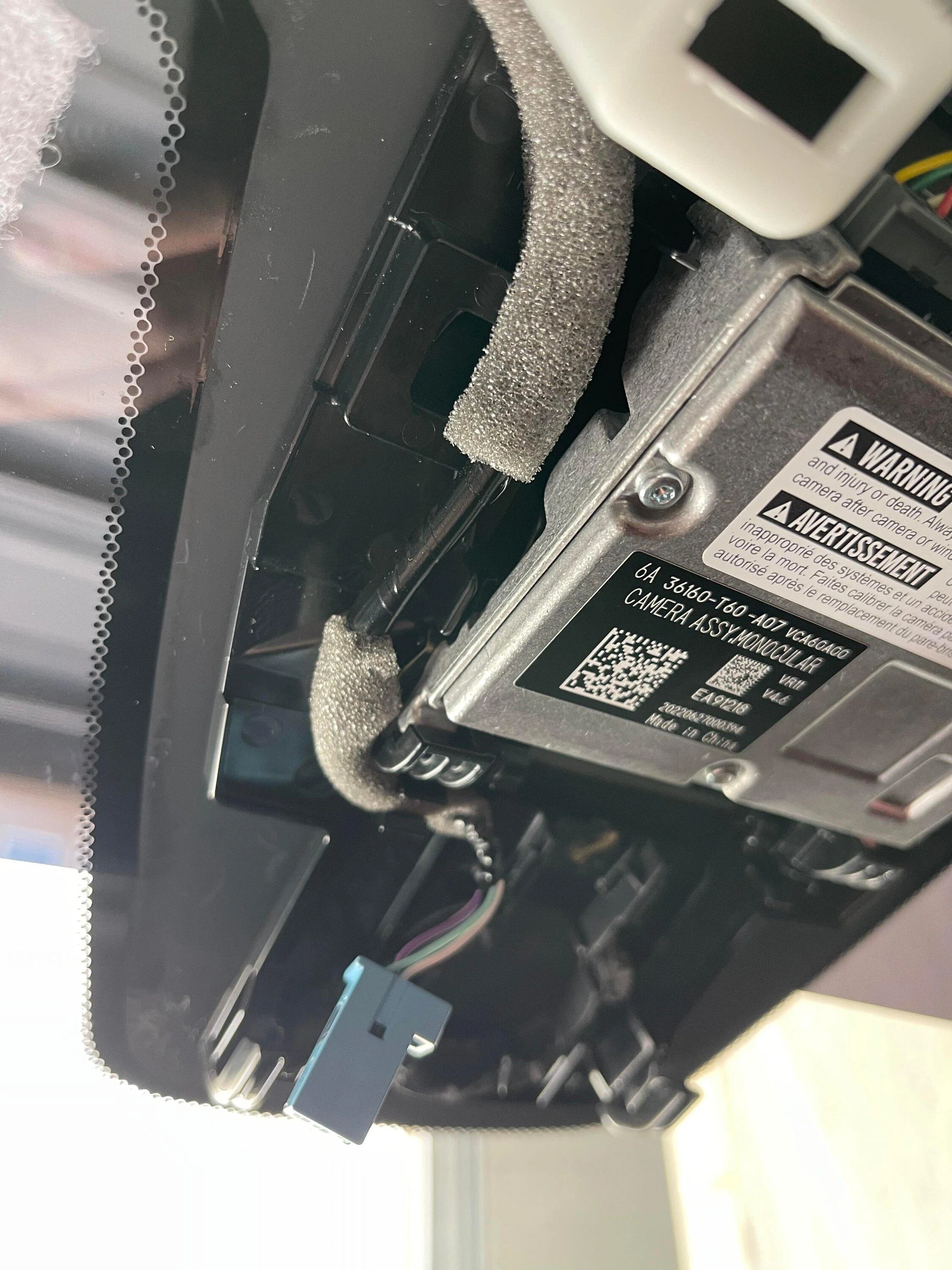11th Gen Honda Civic Plug and Play Homelink Mirror for FL5 -- 1 Hr Install fl5-home-link-10-jpg