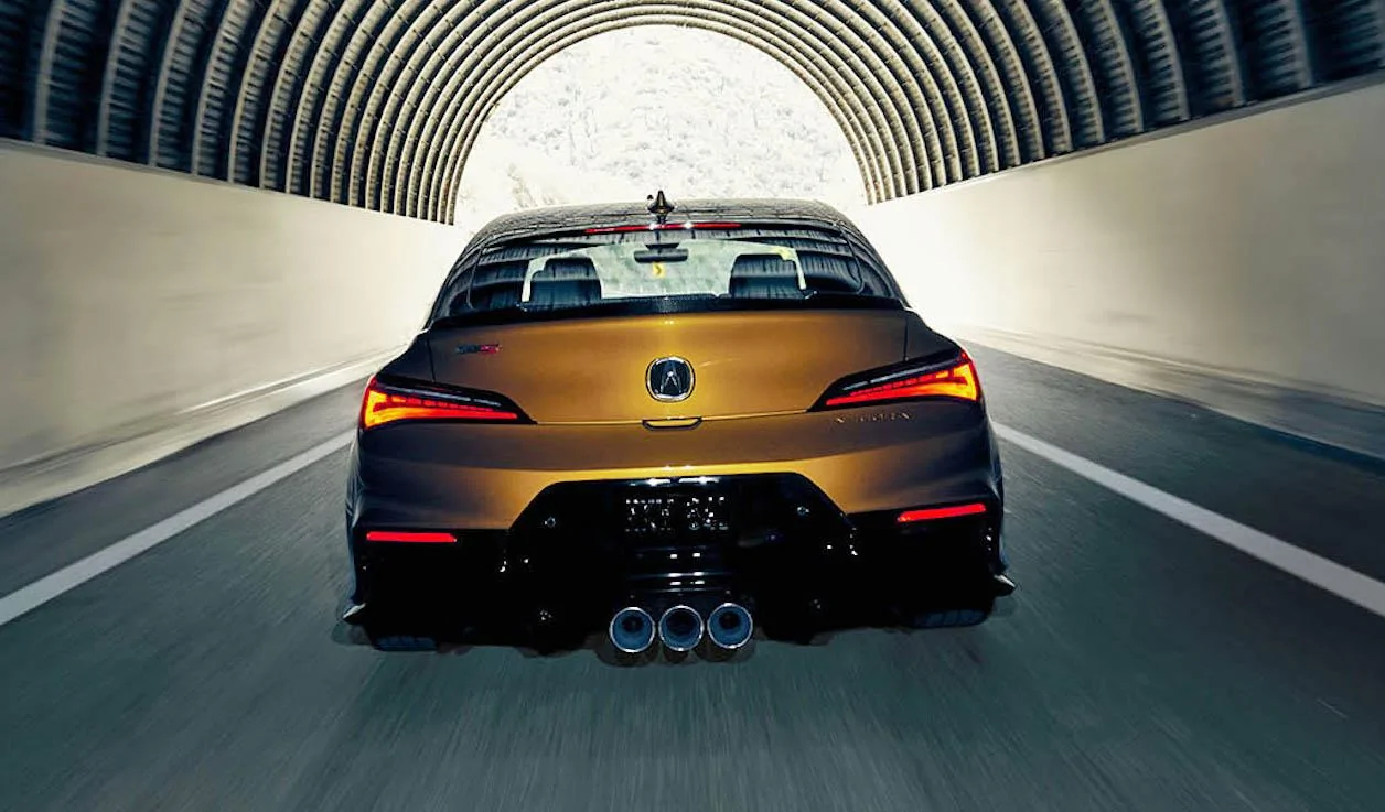 11th Gen Honda Civic 2024 Acura Integra Type S World Premiere! 2024acuratypes-rear