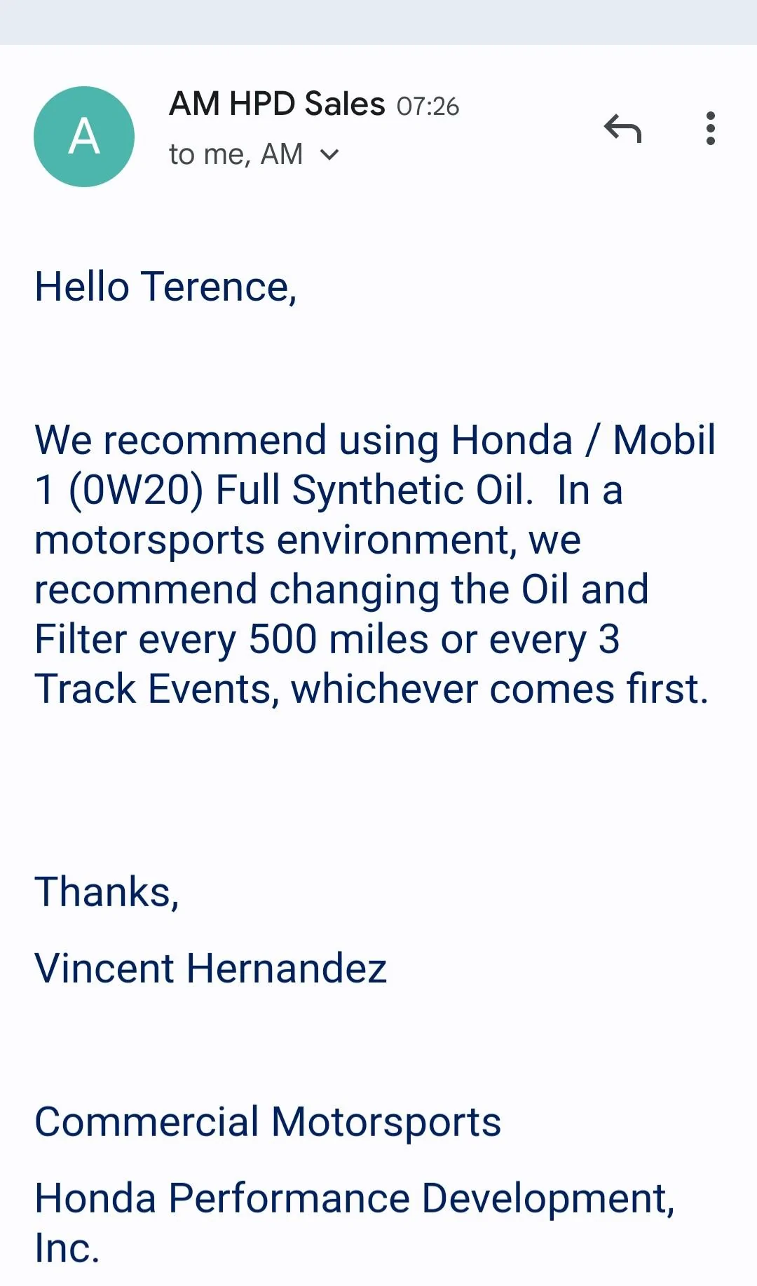 11th Gen Honda Civic Break in period (make me feel good) Screenshot_20230418_073616_Gmail