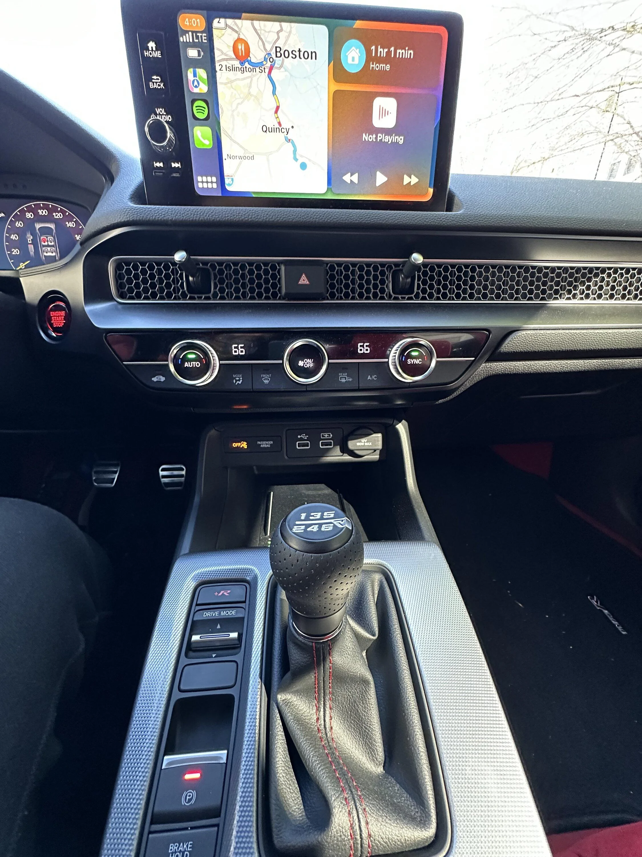 11th Gen Honda Civic Shift Knob installation on FL5R IMG_3197