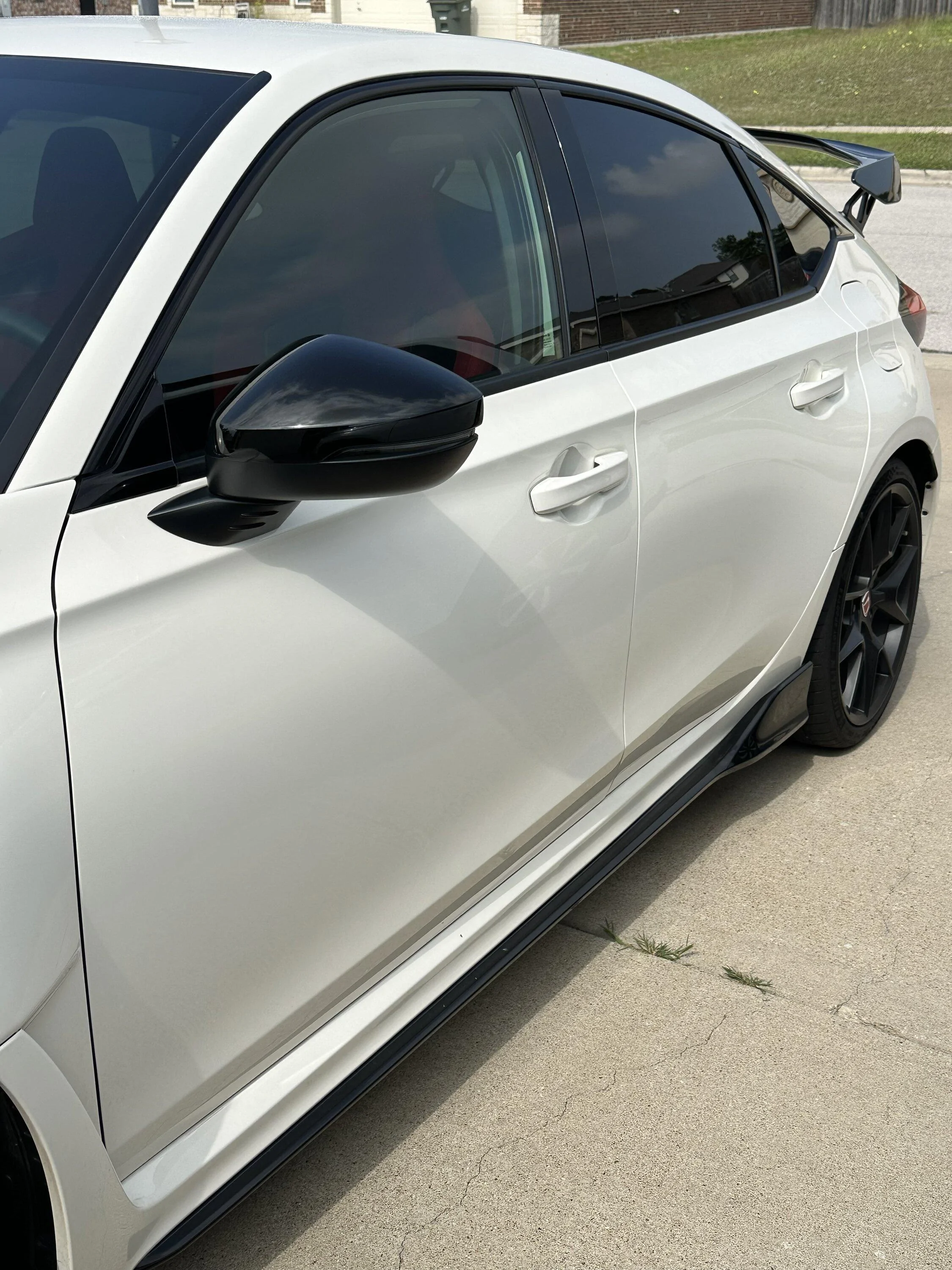 11th Gen Honda Civic 2023 Type R Driver window wind noise IMG_4387