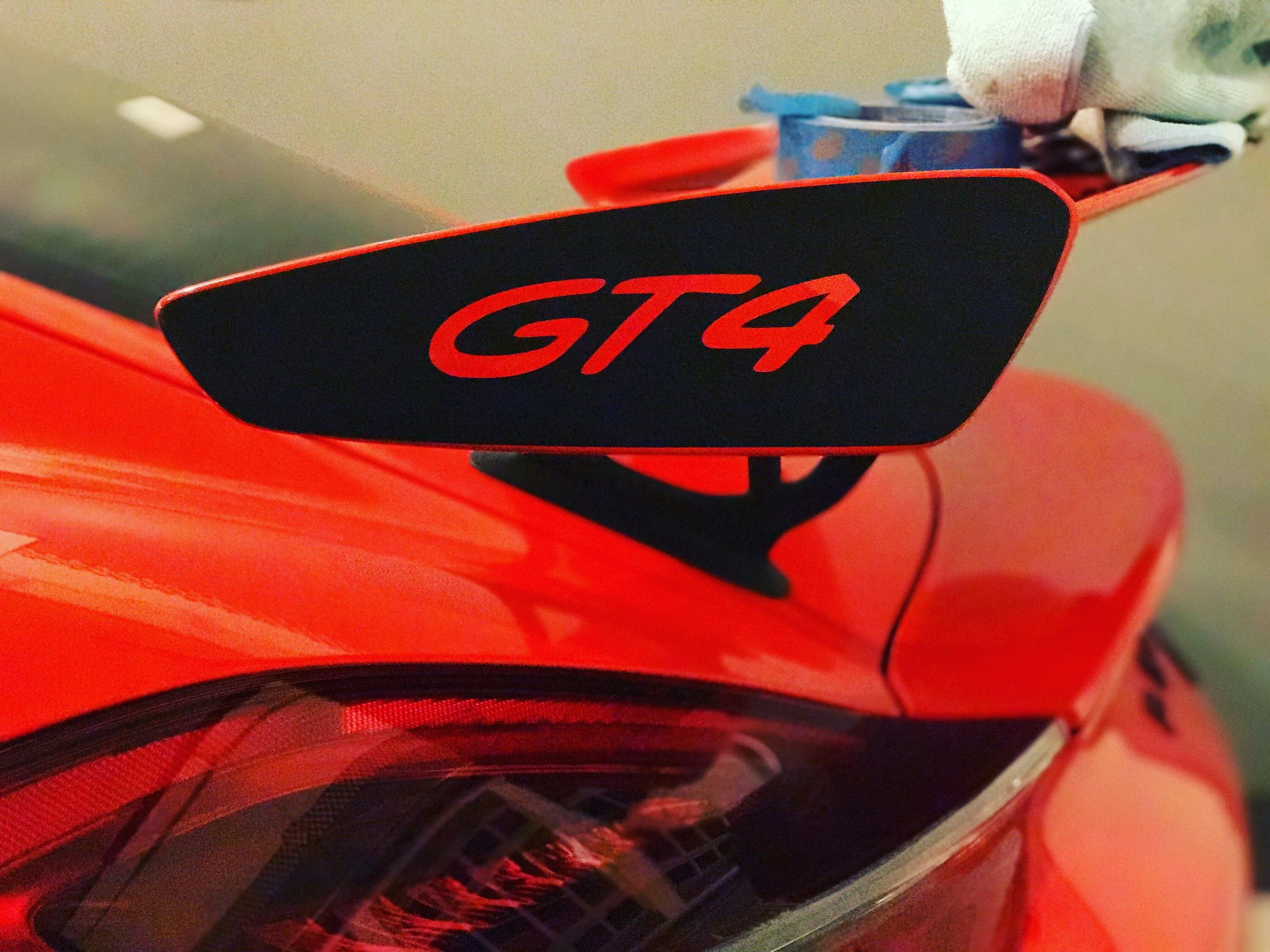 11th Gen Honda Civic FL5 Type R Spoiler Painted Boost Blue IMG_6558
