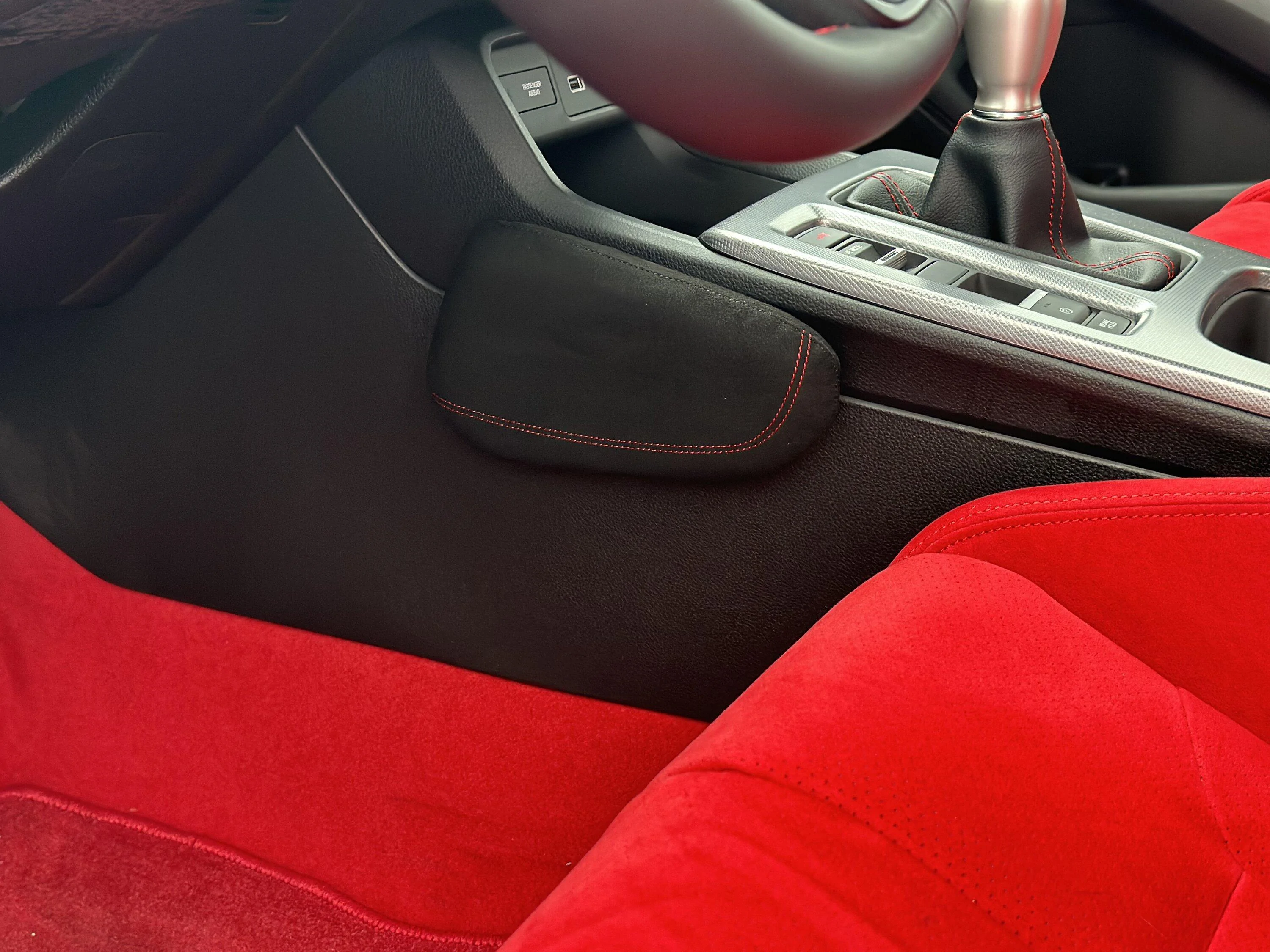 11th Gen Honda Civic Found the perfect knee pad A97CAE08-1523-4DFF-98E5-EFF6BAA5C5A6