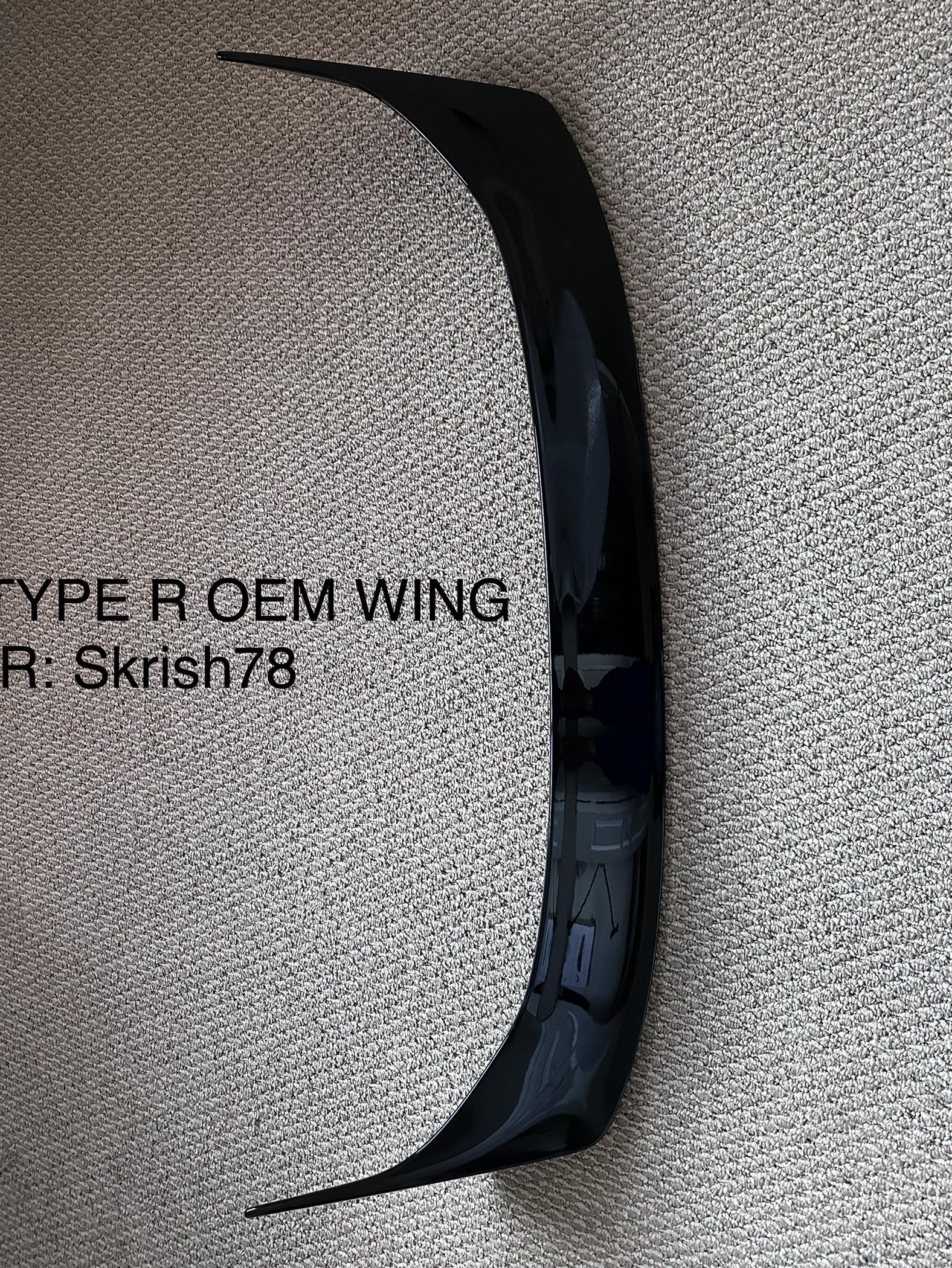 11th Gen Honda Civic FL5 OEM REAR WING FOR SALE IMG_1031