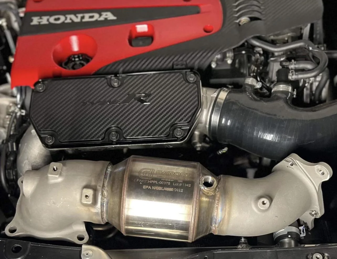 11th Gen Honda Civic New High Efficiency Downpipe for 2.0L Turbo || Two Step Performance IMG_5518