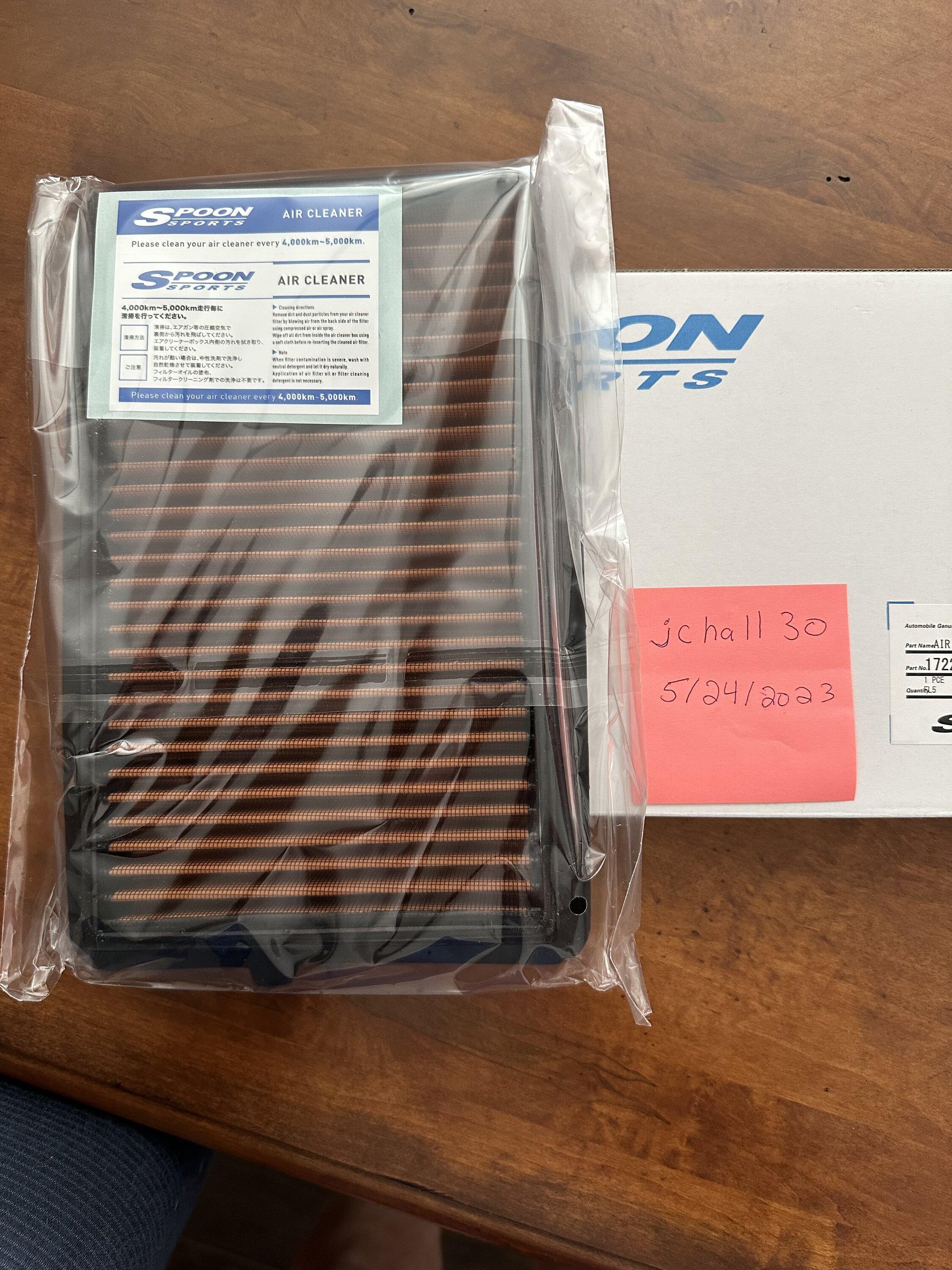 11th Gen Honda Civic SOLD-F/S Spoon FL5 Air Filter IMG_0290