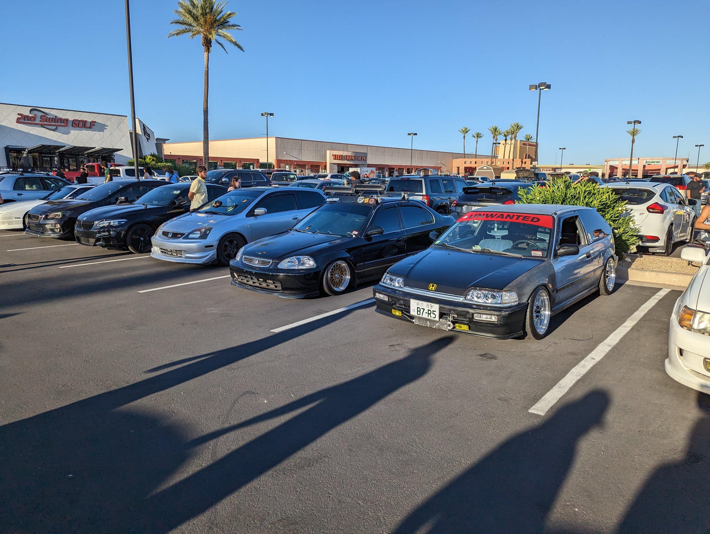11th Gen Honda Civic Saturday Nights at the Rock and Roll car show in Scottsdale, AZ PXL_20230528_011050727