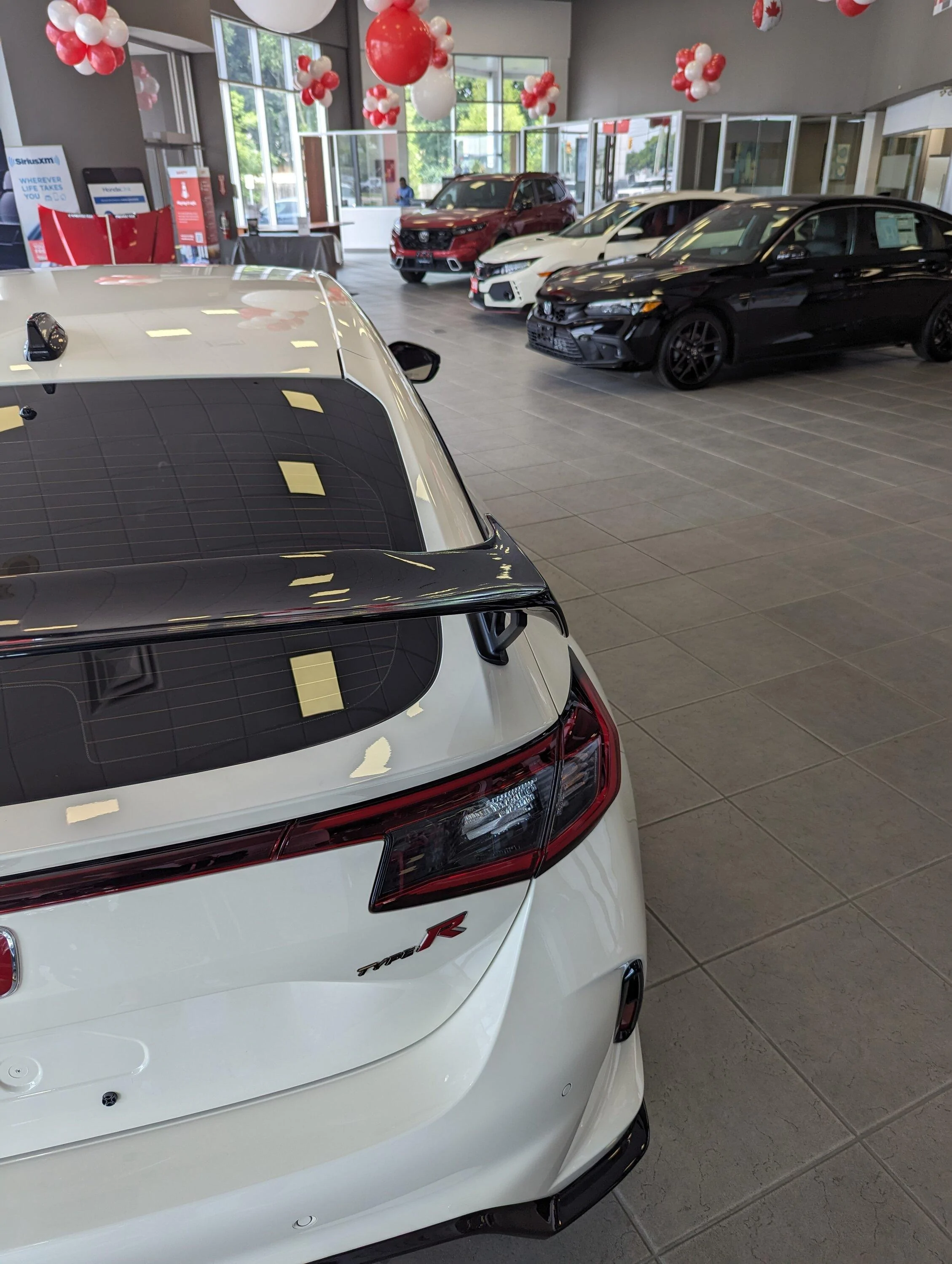 11th Gen Honda Civic Canadian dealer asked what colour Type R I want PXL_20230628_181917131.MP