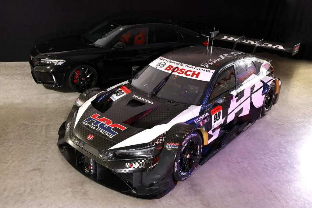 Civic Type R-GT Revealed for Japan's Super GT Series (GT500 Class