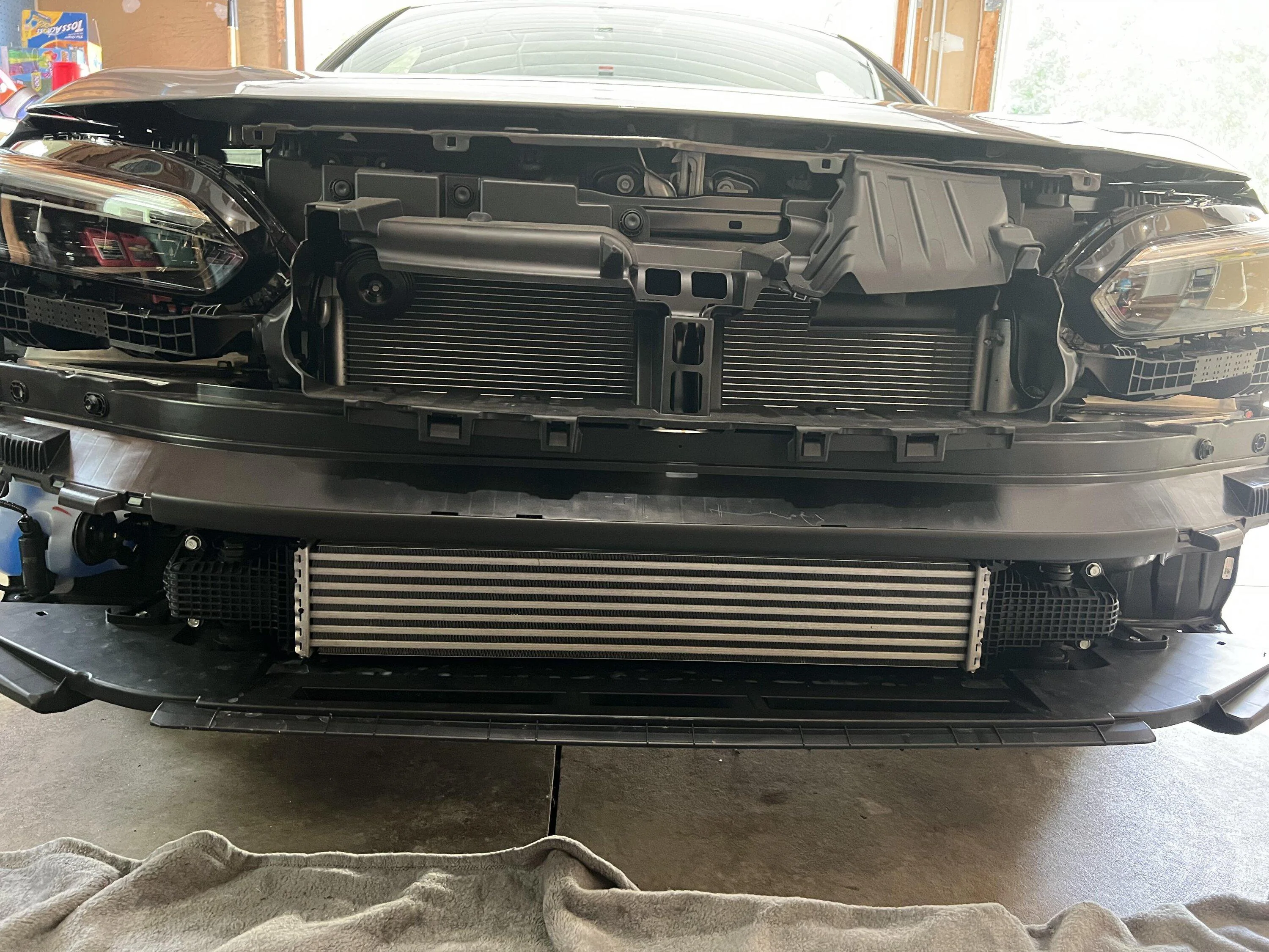 11th Gen Honda Civic 23 Civic SI Type R Style Front Grill Install! 363819202_669987177930556_4976973436654440950_n