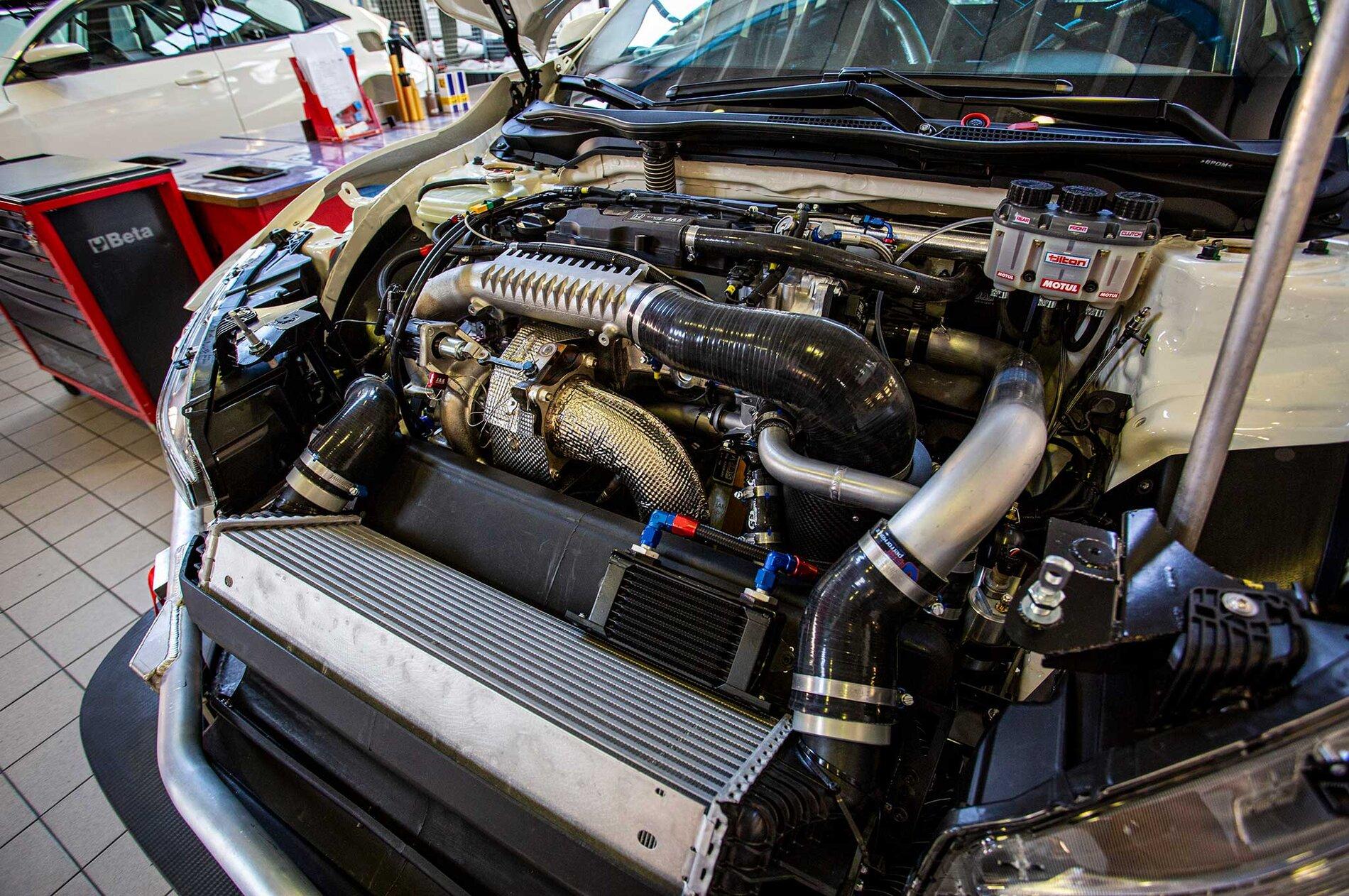 11th Gen Honda Civic DE5 HPD/JAS Motorsport TCR - What cooling modifications were done (comparison to the HPD FK8)? JAS-Motorsports-Italy-Tour-FK8-TCR-turbo-engine