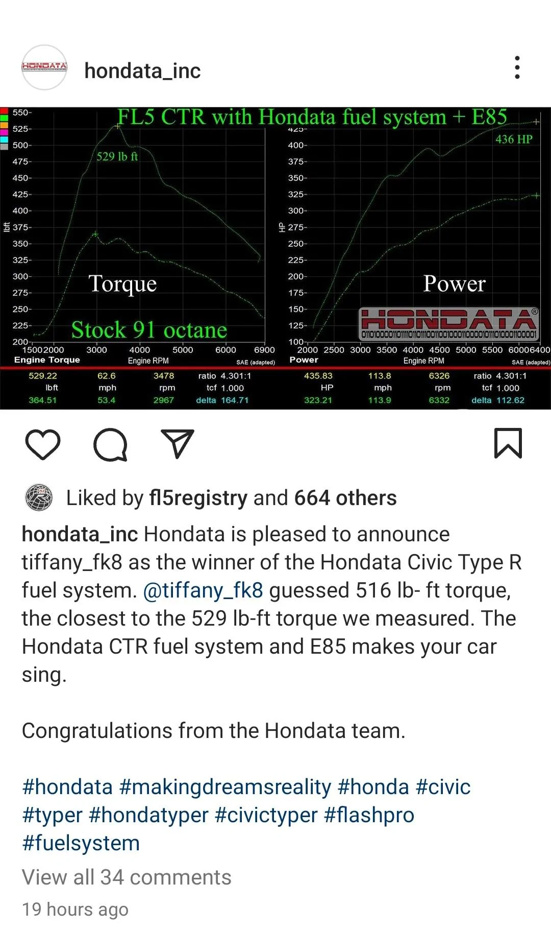 11th Gen Honda Civic Hondata FL5 FlashPro released Screenshot_20230825_131936_Instagram