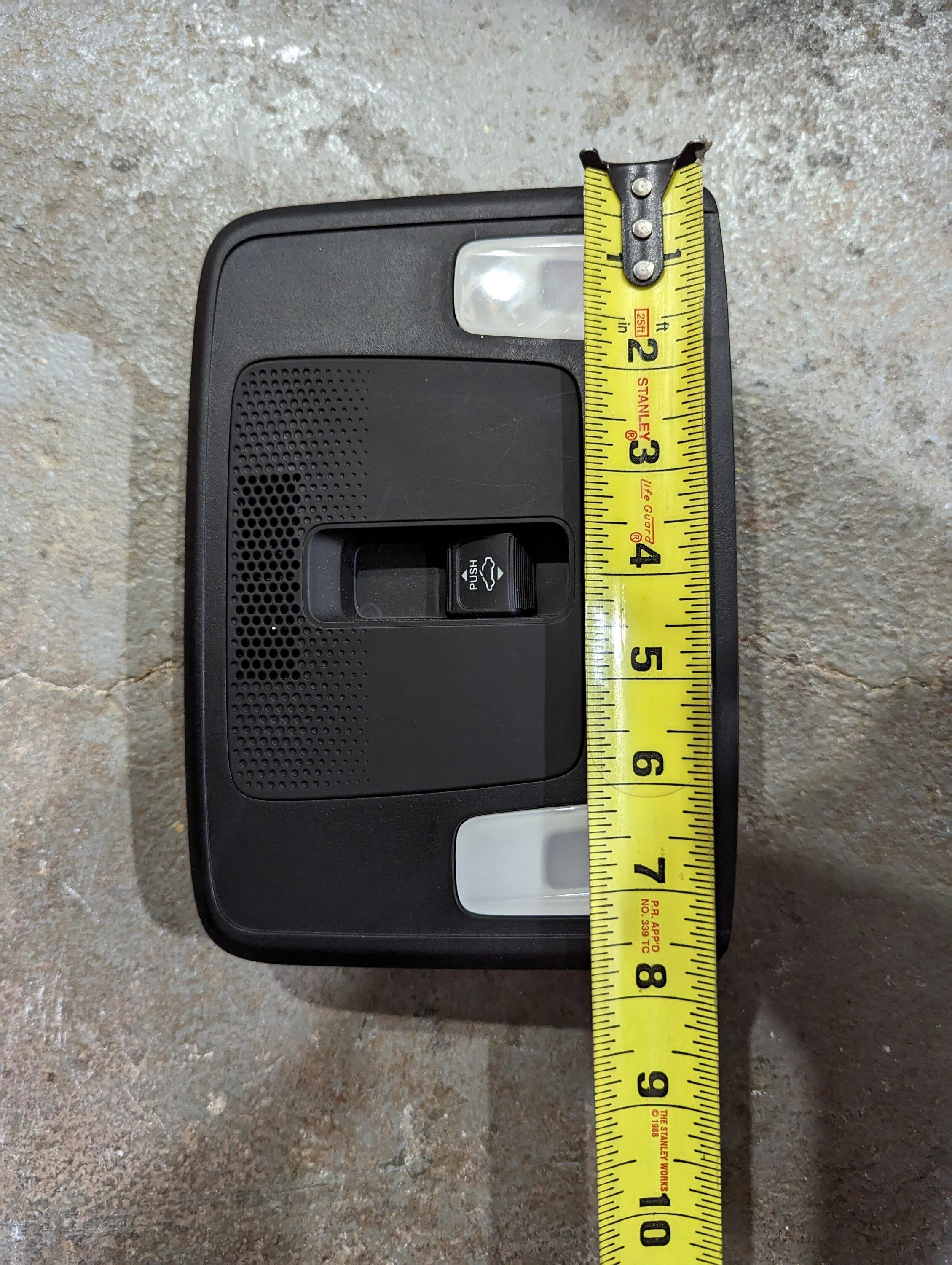 11th Gen Honda Civic Installed Sunglass Holder in US 2022 Civic Si PXL_20230830_003339864