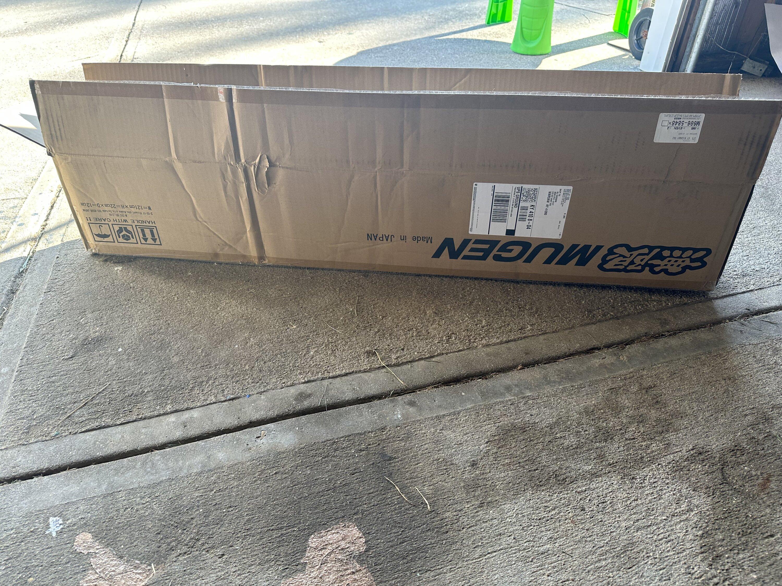11th Gen Honda Civic Mugen window visors for sale. IMG_8885