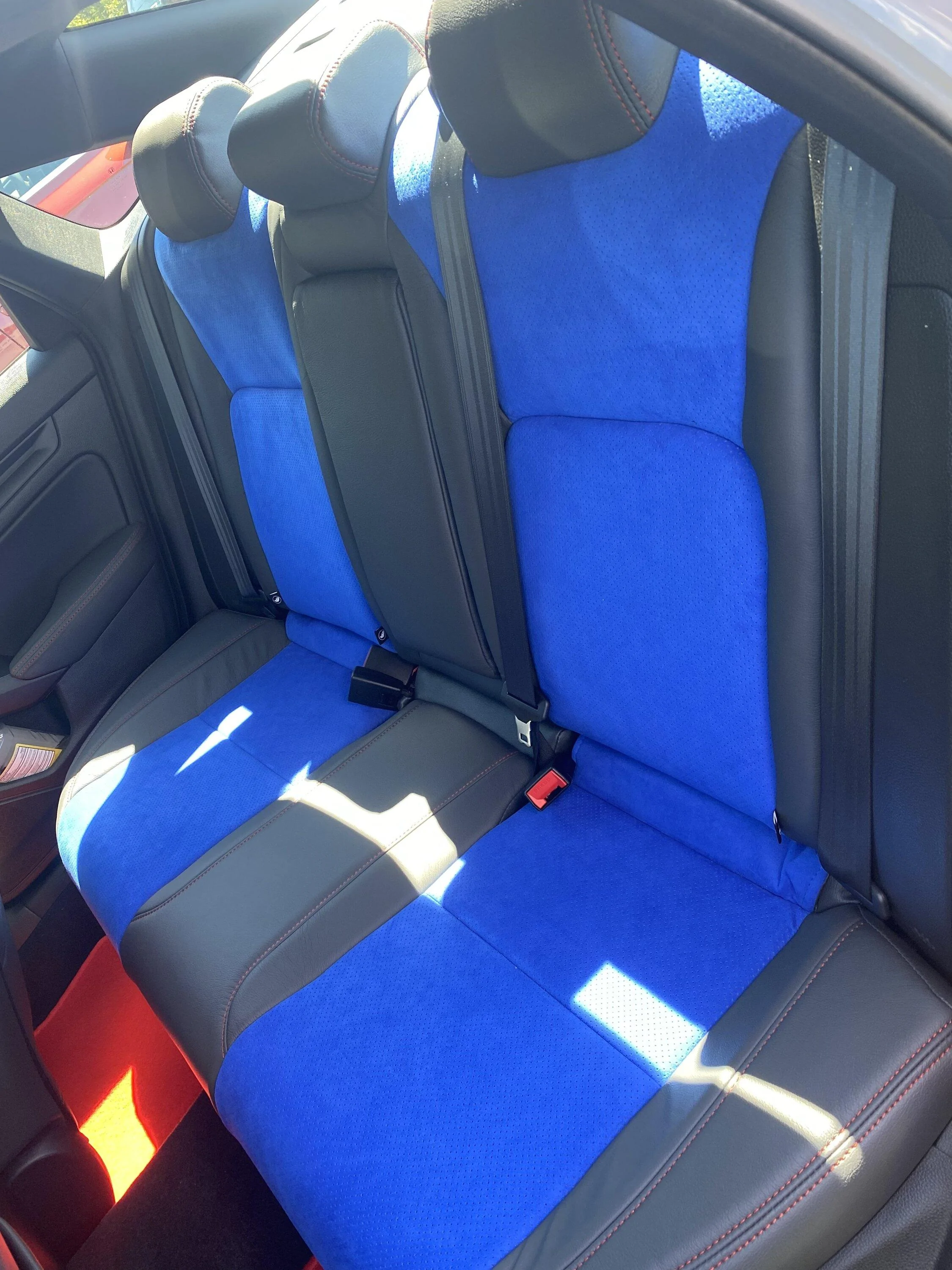11th Gen Honda Civic Katzkin leather. Your opinion on color combo? I used to run a Chevy dealer and the guy who is installing has done 100s of katzkin jobs for me. 8E659691-FD85-4F4D-9E11-1438B4765C57
