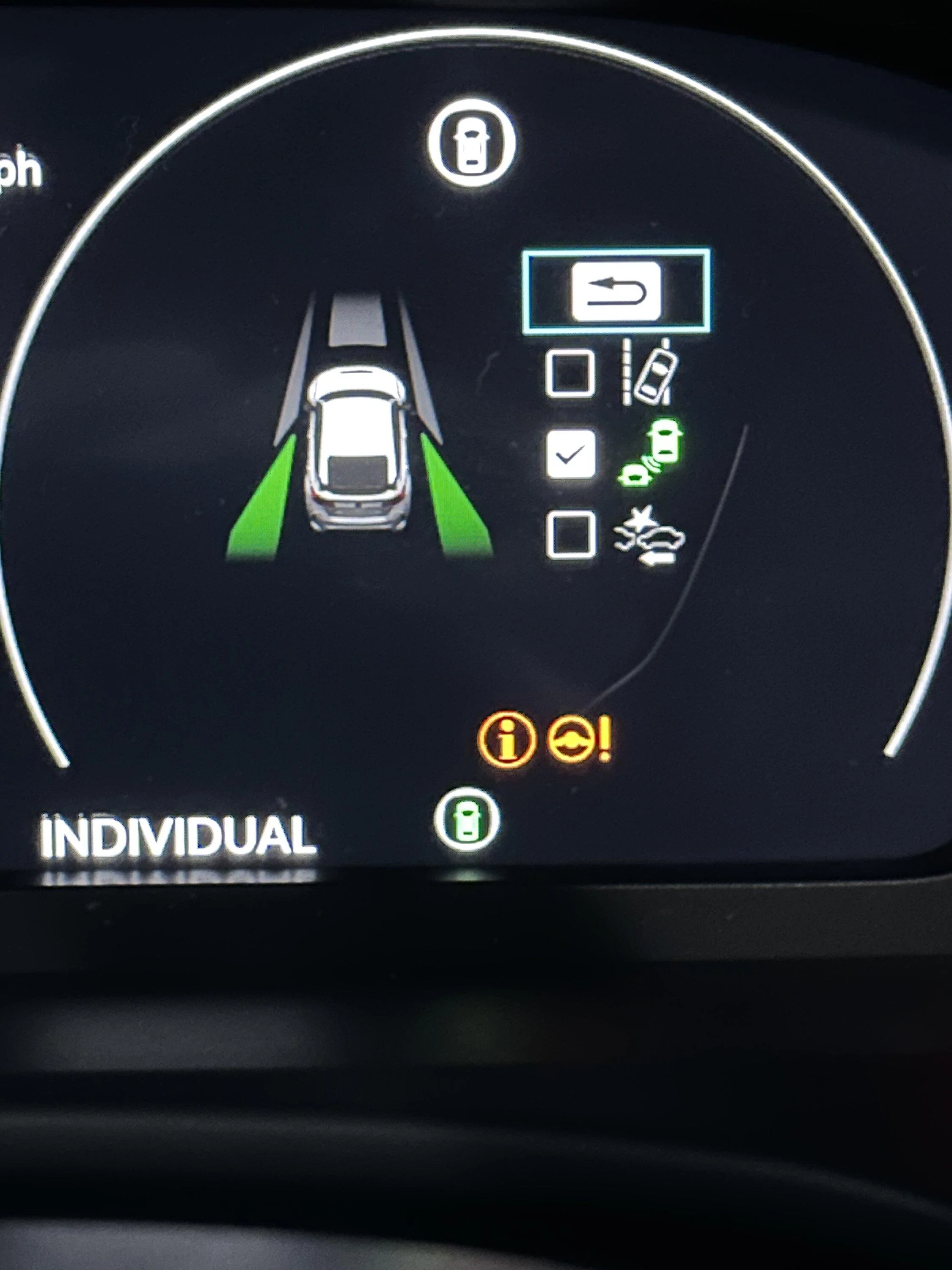 11th Gen Honda Civic Lane assist & auto brake disabled IMG_2122