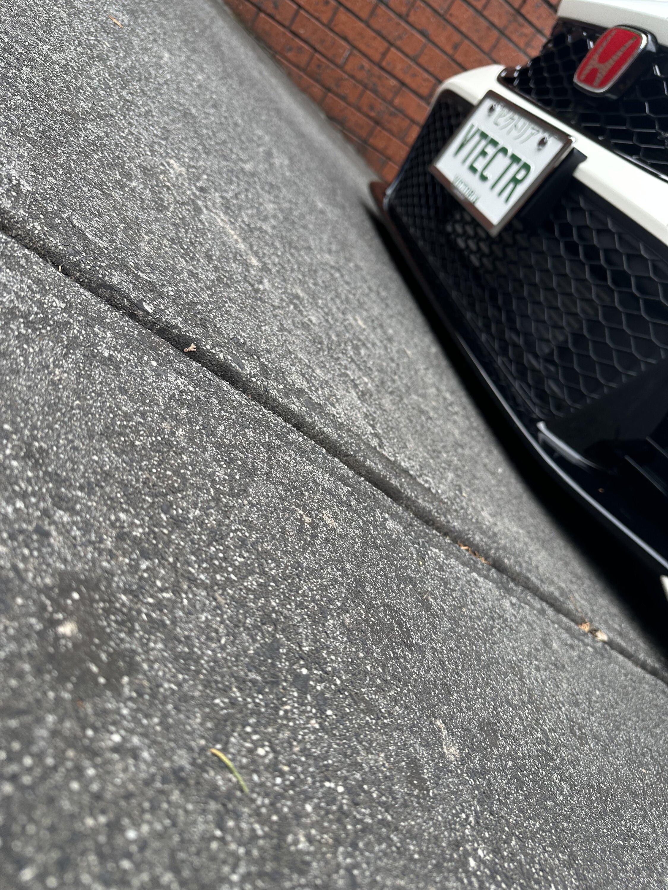 11th Gen Honda Civic Sticker Strip on Bottom Fairing IMG_1157