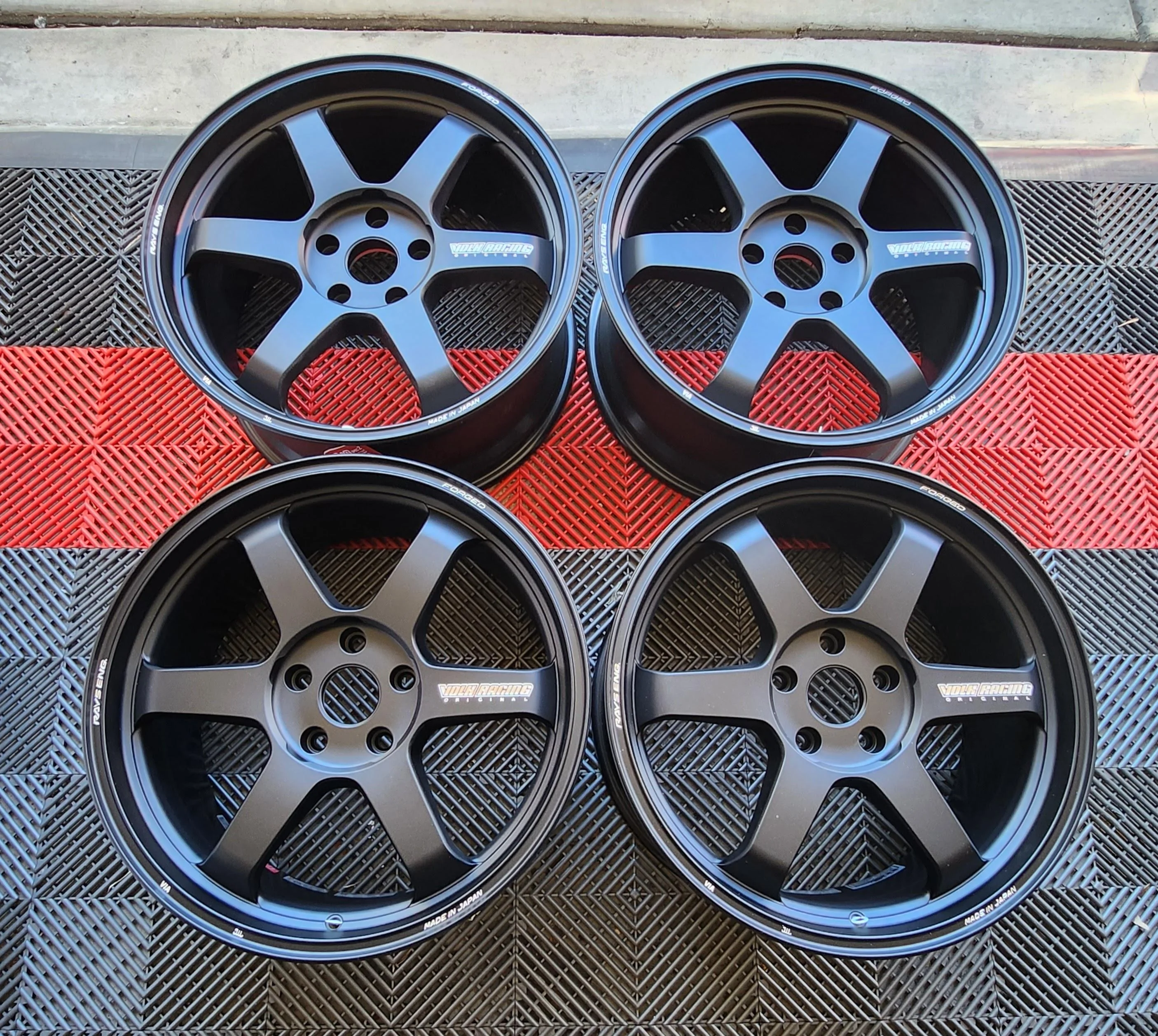 11th Gen Honda Civic Volk Rays TE37 Ultra M-Spec 19x9.5 +44 5x120 imag