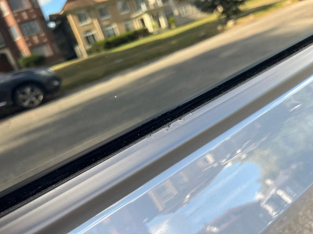 11th Gen Honda Civic Damage and other issues with tint install, how would you react? IMG_2863