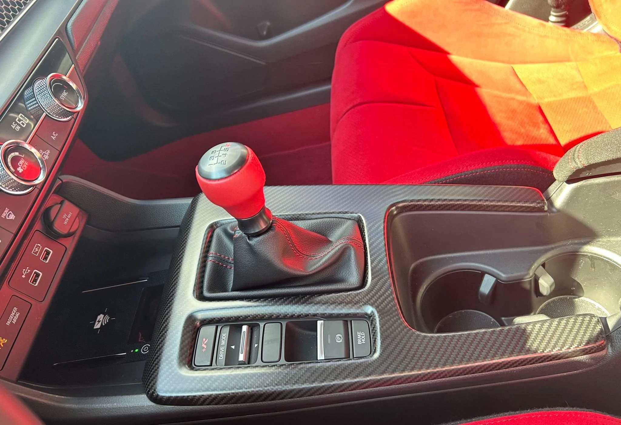 11th Gen Honda Civic JSWAN Real Carbon Fiber Center Console cf-console-1