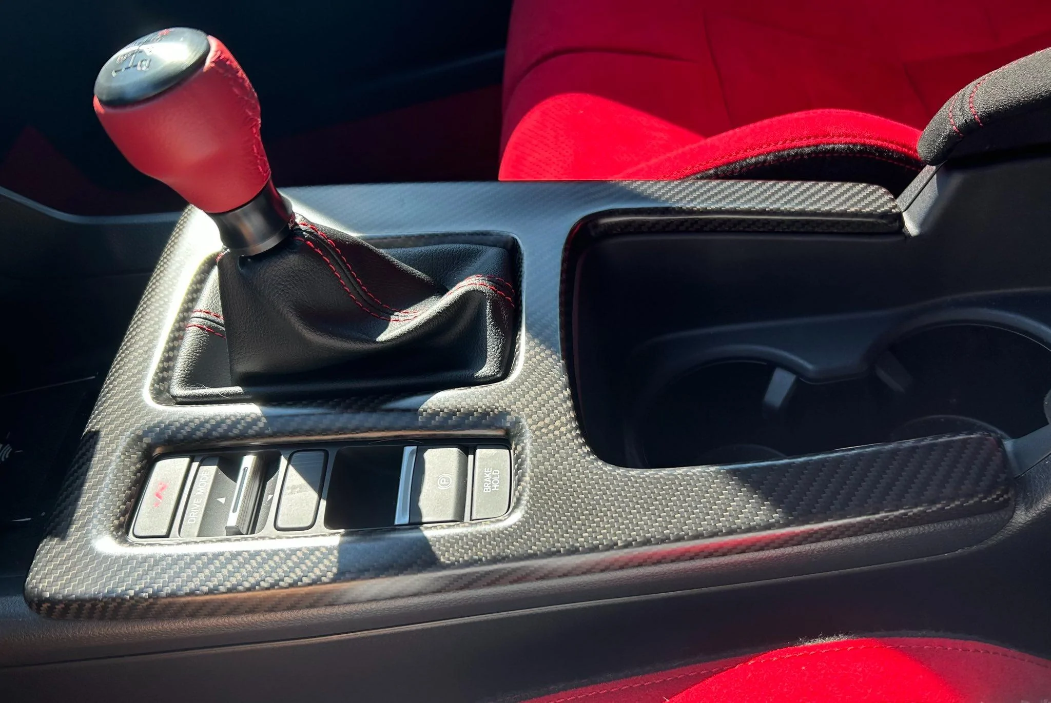 11th Gen Honda Civic JSWAN Real Carbon Fiber Center Console cf-console-3
