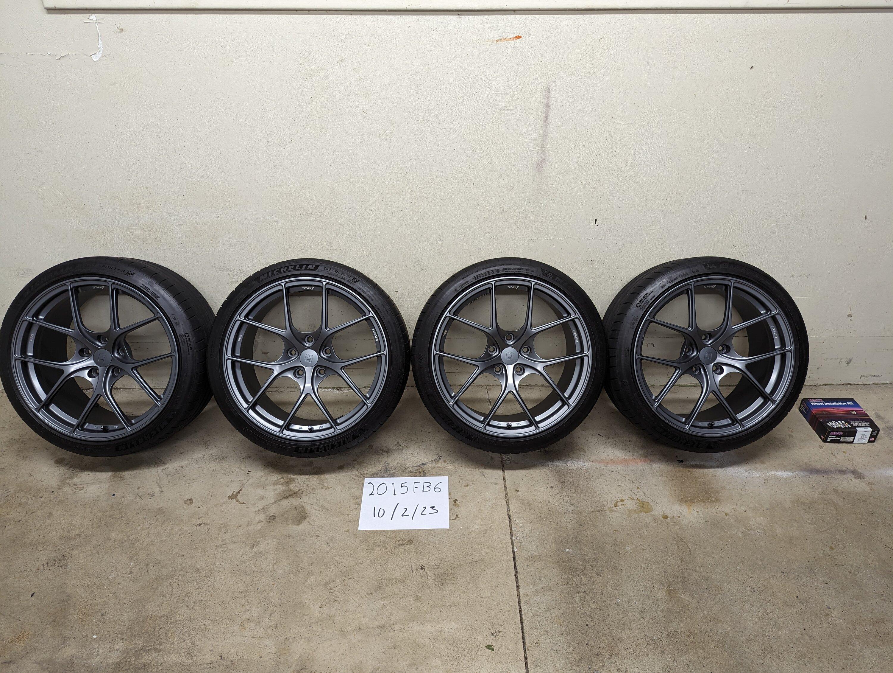 11th Gen Honda Civic FK8 Part Out - 19" Titan 7 Wheels For Sale Titan 001