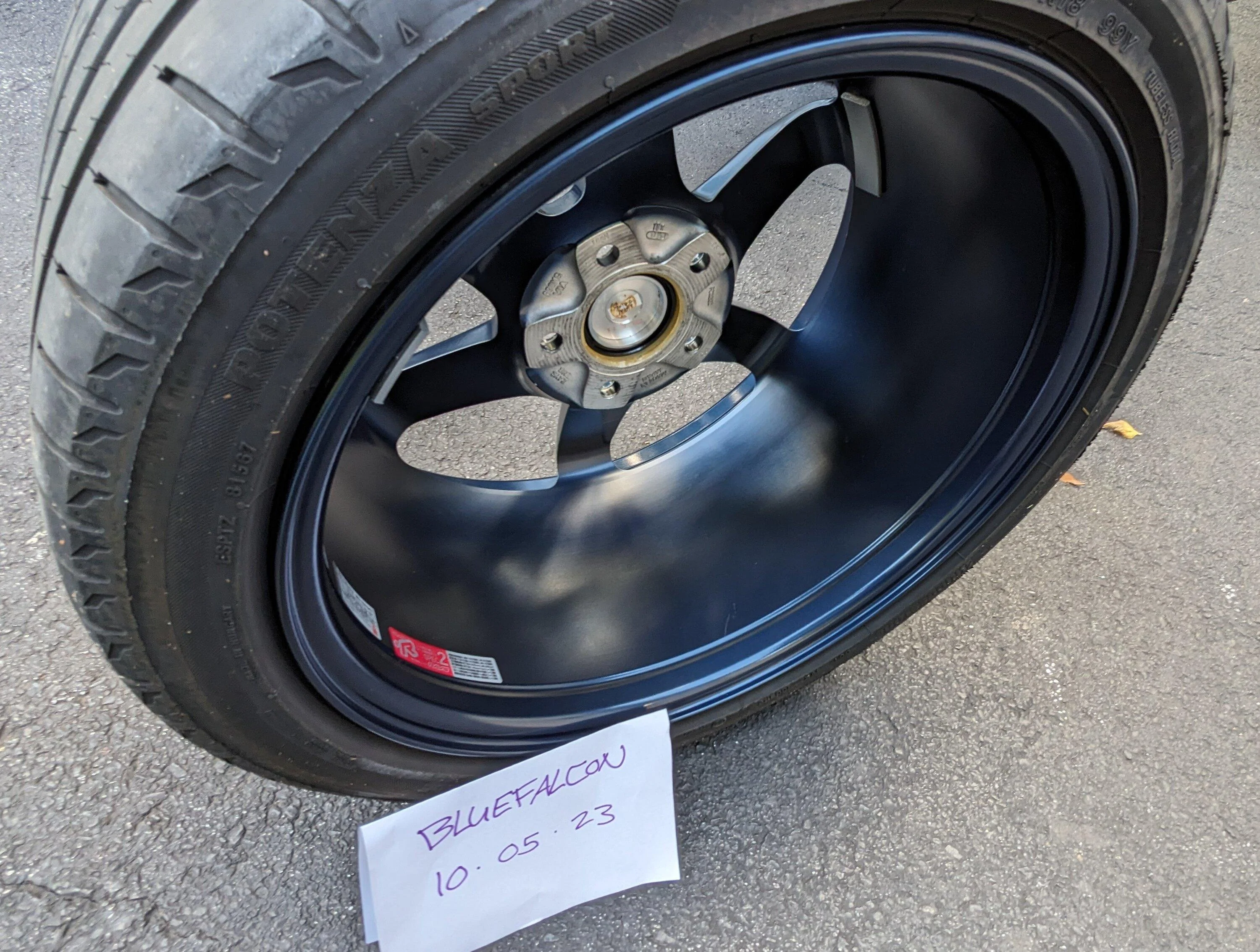 11th Gen Honda Civic **$2800 picked up** FS: Volk TE37SL Mag Blue! Also Rays Adapter Rings and Center Caps Available! PXL_20231005_211239409.MP~2