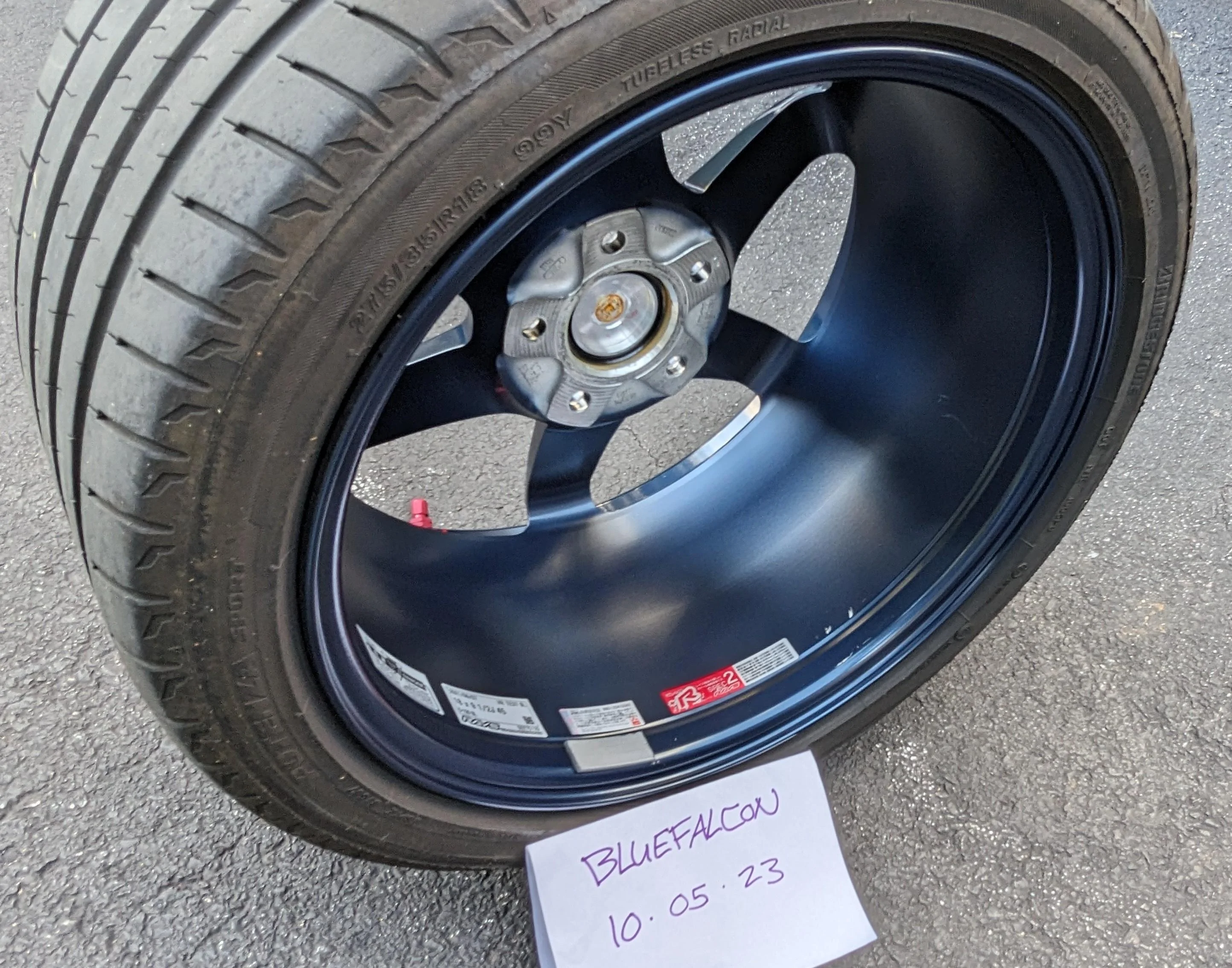 11th Gen Honda Civic **$2800 picked up** FS: Volk TE37SL Mag Blue! Also Rays Adapter Rings and Center Caps Available! PXL_20231005_211445325~2