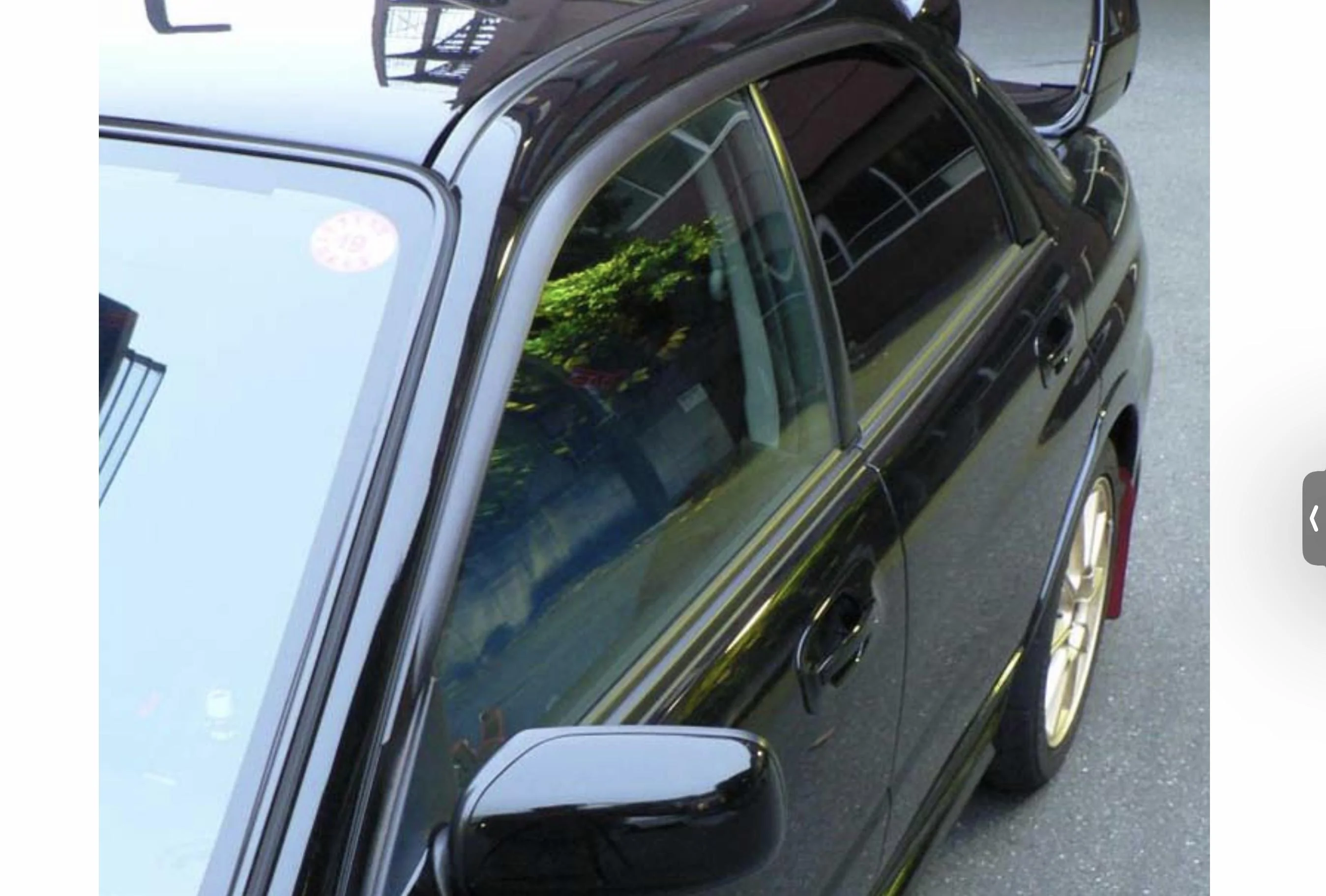 11th Gen Honda Civic Side Window Visors & Roof Visor / Spoiler - Installed! IMG_0495