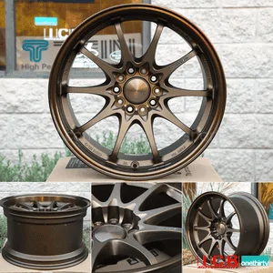 11th Gen Honda Civic Wheels to go with Wrap (Emerald Green) rays-volk-racing-ce28n-bronze-wheels-set-5x114-3-17x10-22-offset-concave-face-free-shipping-31