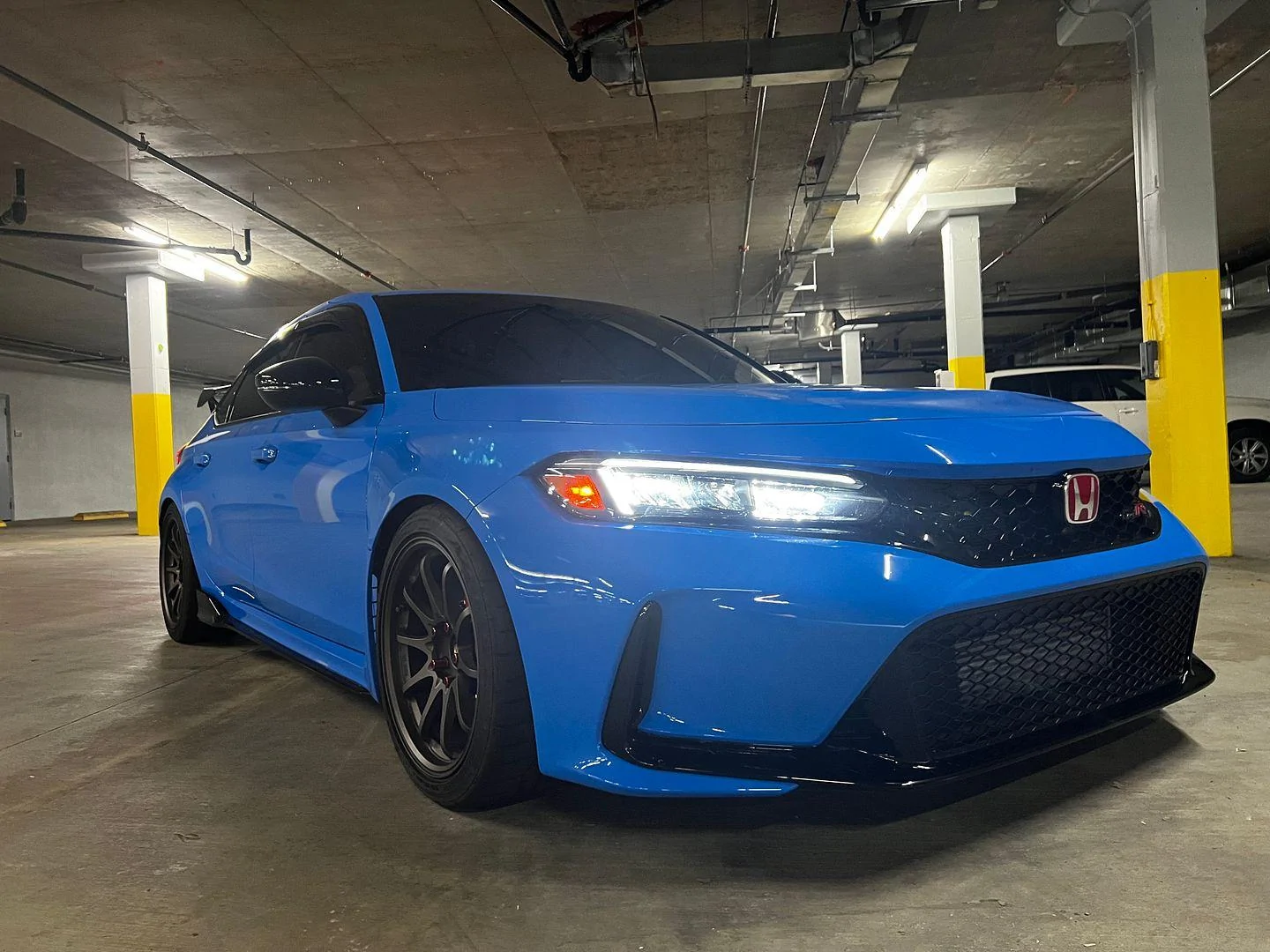 11th Gen Honda Civic Boost Blue with Volk Racing CE 28 IMG_0951